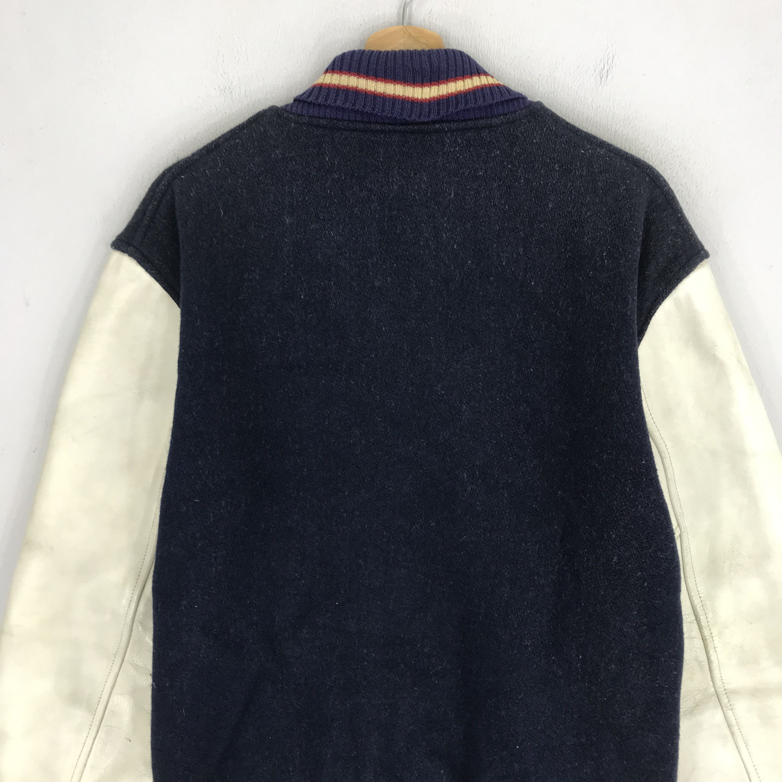 Vintage Vintage 80s Butwin Wisconsin Varsity Stadium Wool Jacket Size US L / EU 52-54 / 3 - 4 Thumbnail