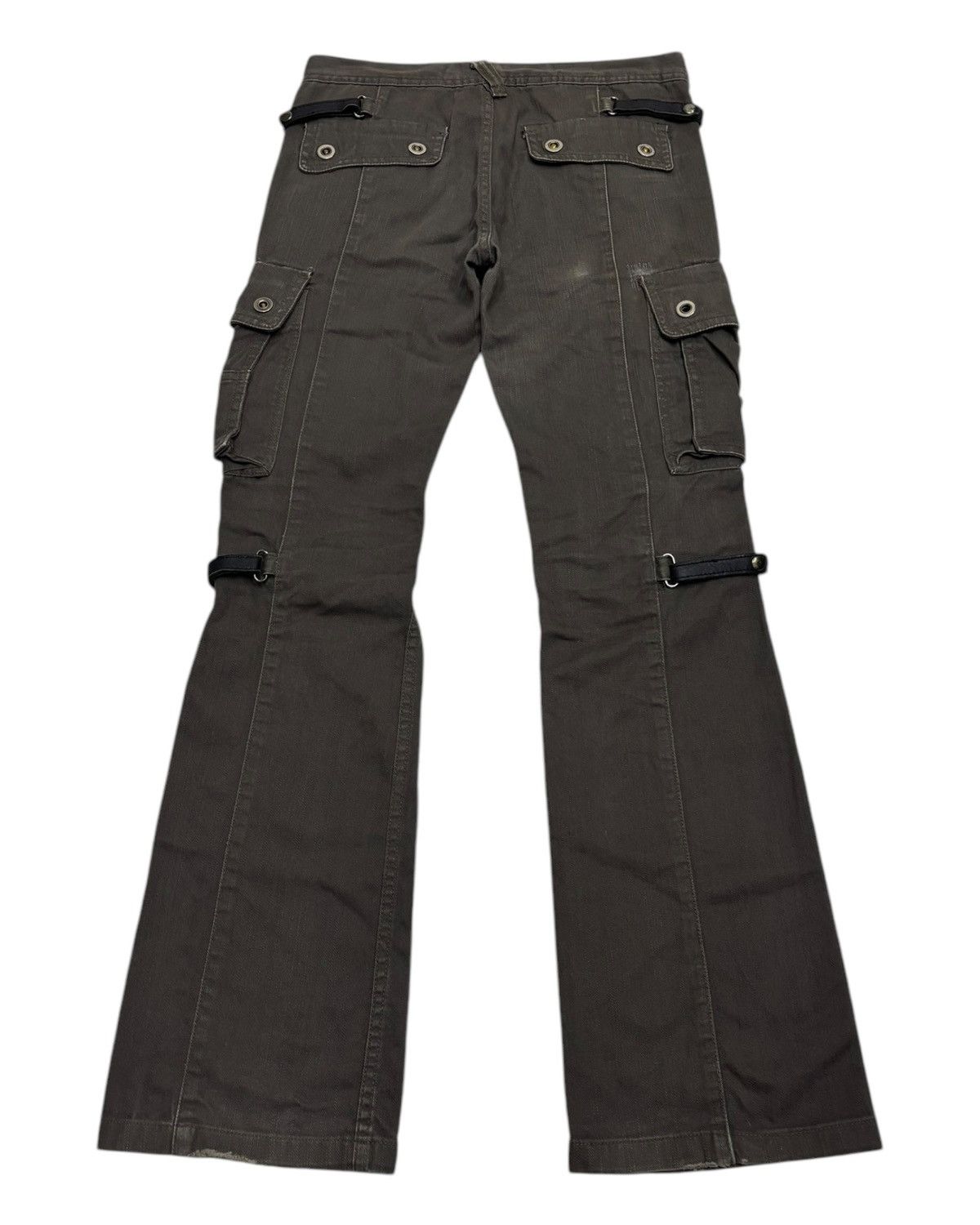 Tornado Mart TORNADO MART STRAPS CARGO FLARE PANTS Size 30" / US 8 / IT 44 - 7 Thumbnail