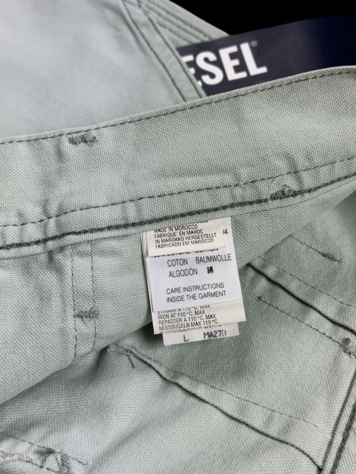 Diesel × Vintage NEW🏷️ Vintage Y2K DIESEL Pants Jeans Size 29" - 15 Thumbnail