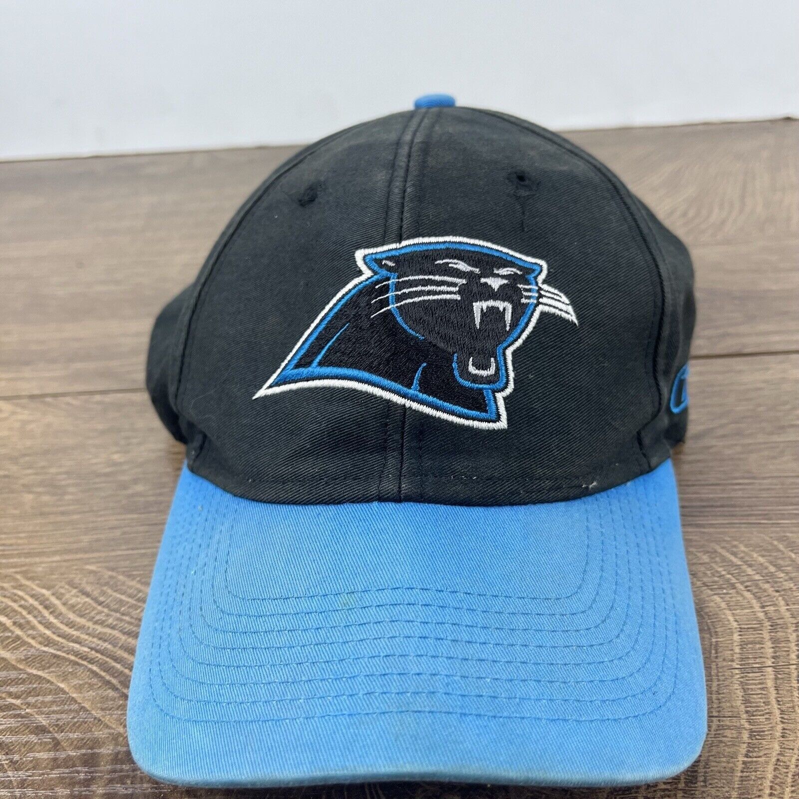 Reebok Carolina Panthers Reebok Hat Carolina Black Hat Adjustable B Size ONE SIZE - 5 Thumbnail