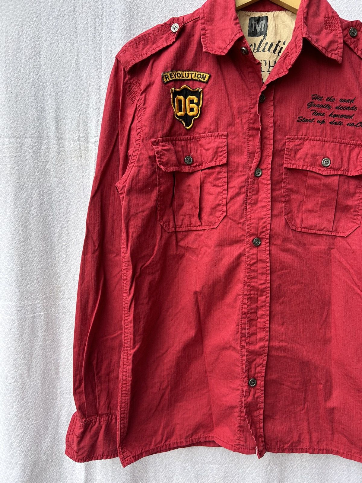 If Six Was Nine 💸BINDINGOFFER💸DOHC Revolution style double pocket longsleeve Size US M / EU 48-50 / 2 - 3 Thumbnail