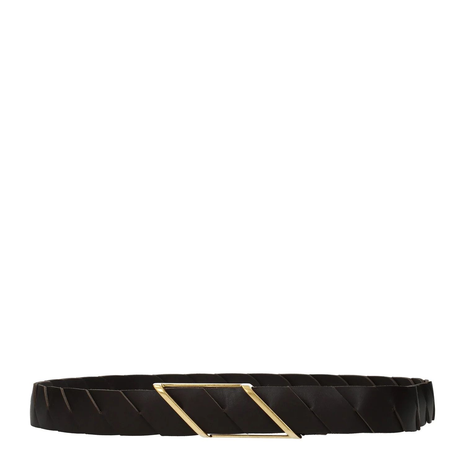 Bottega Veneta ob1o1e0325 Size: 105 / Leather Belt in Dark Brown Size 40 - 1 Preview