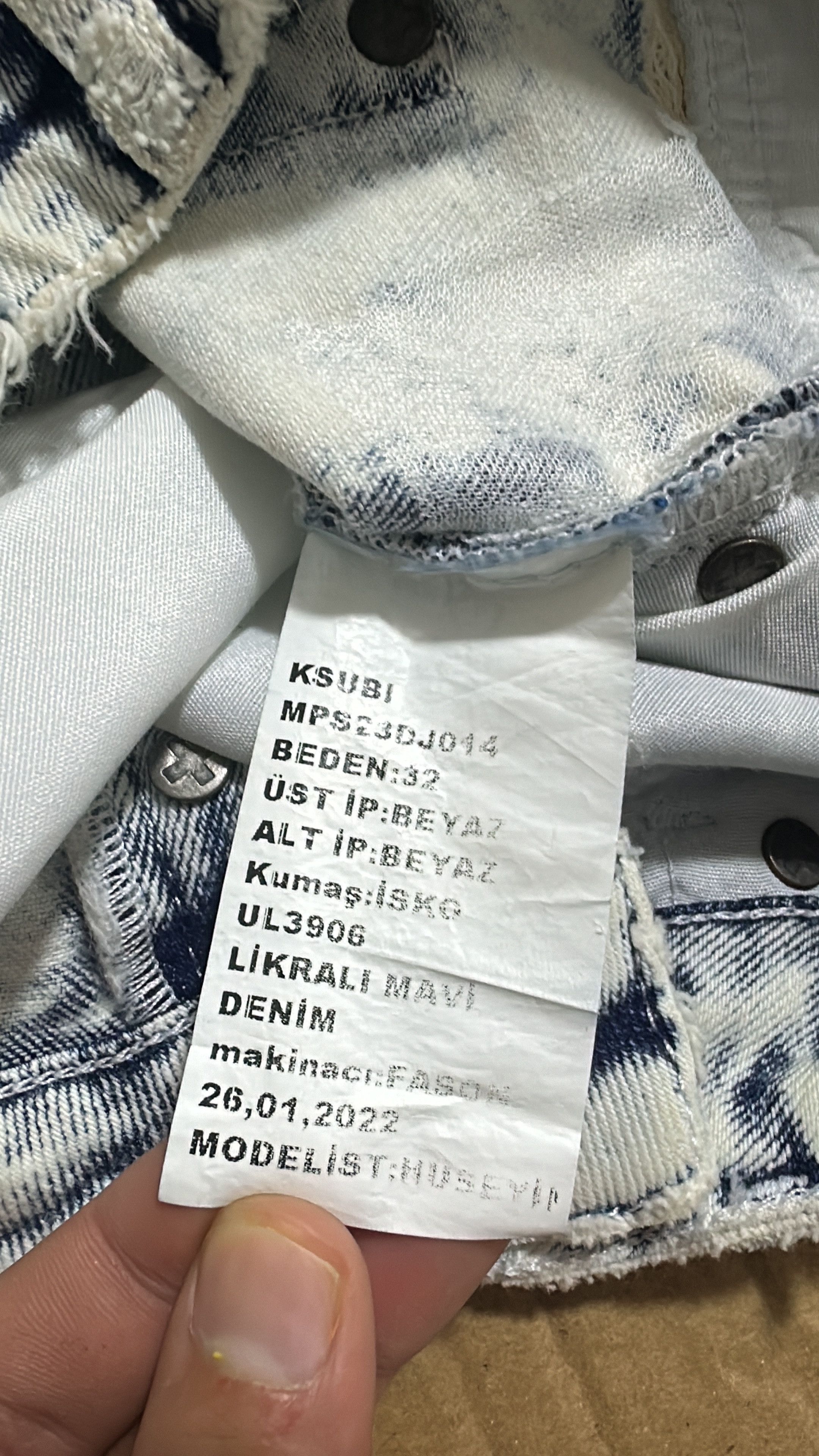 Ksubi Ksubi Unreleased Sample Jeans in Blue Size 32 Size US 32 / EU 48 - 10 Thumbnail