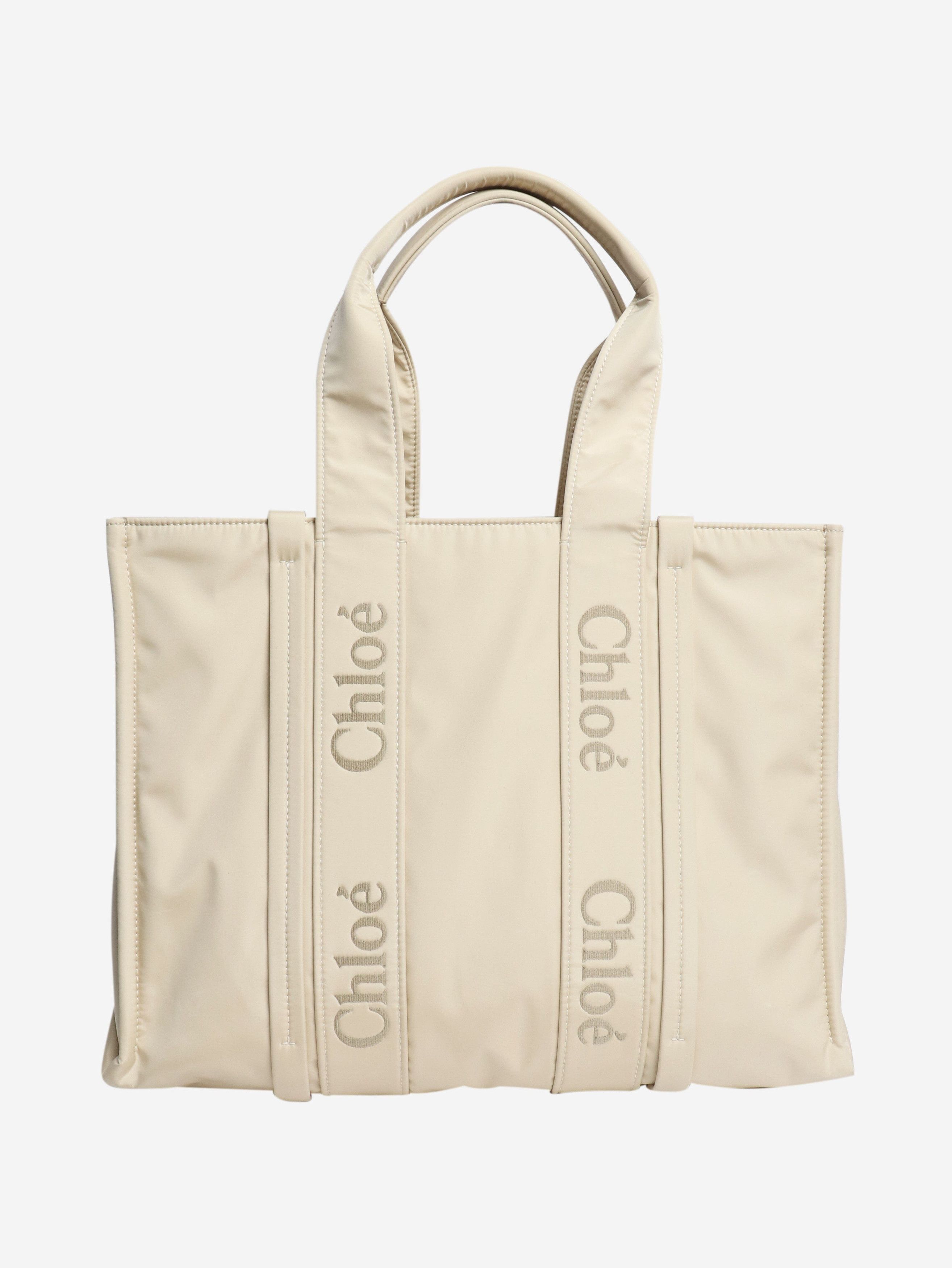 Chloe Beige nylon tote bag Size ONE SIZE - 1 Thumbnail