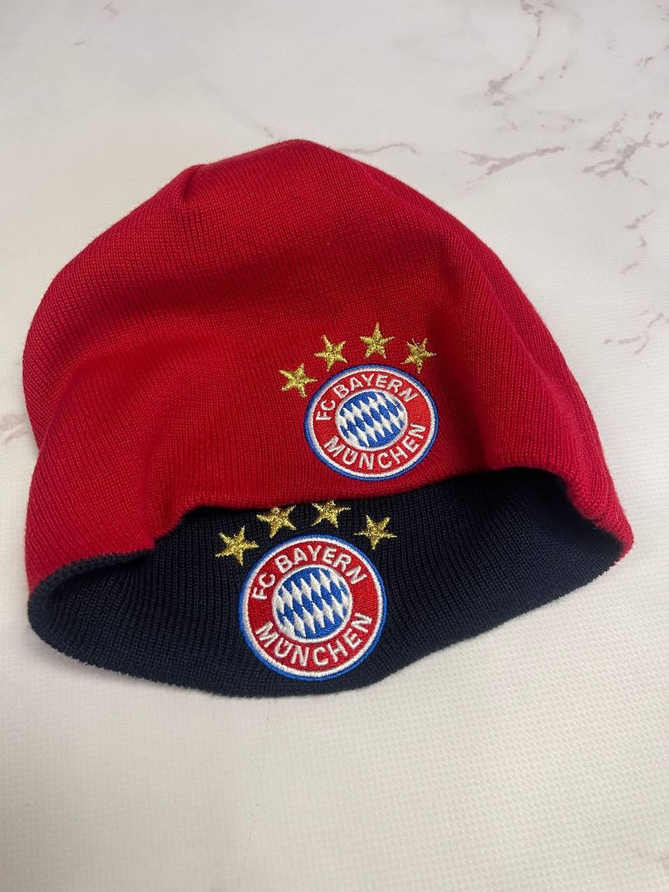 Vintage VTG double sided hat FC Bayern Munchen Size ONE SIZE - 1 Thumbnail