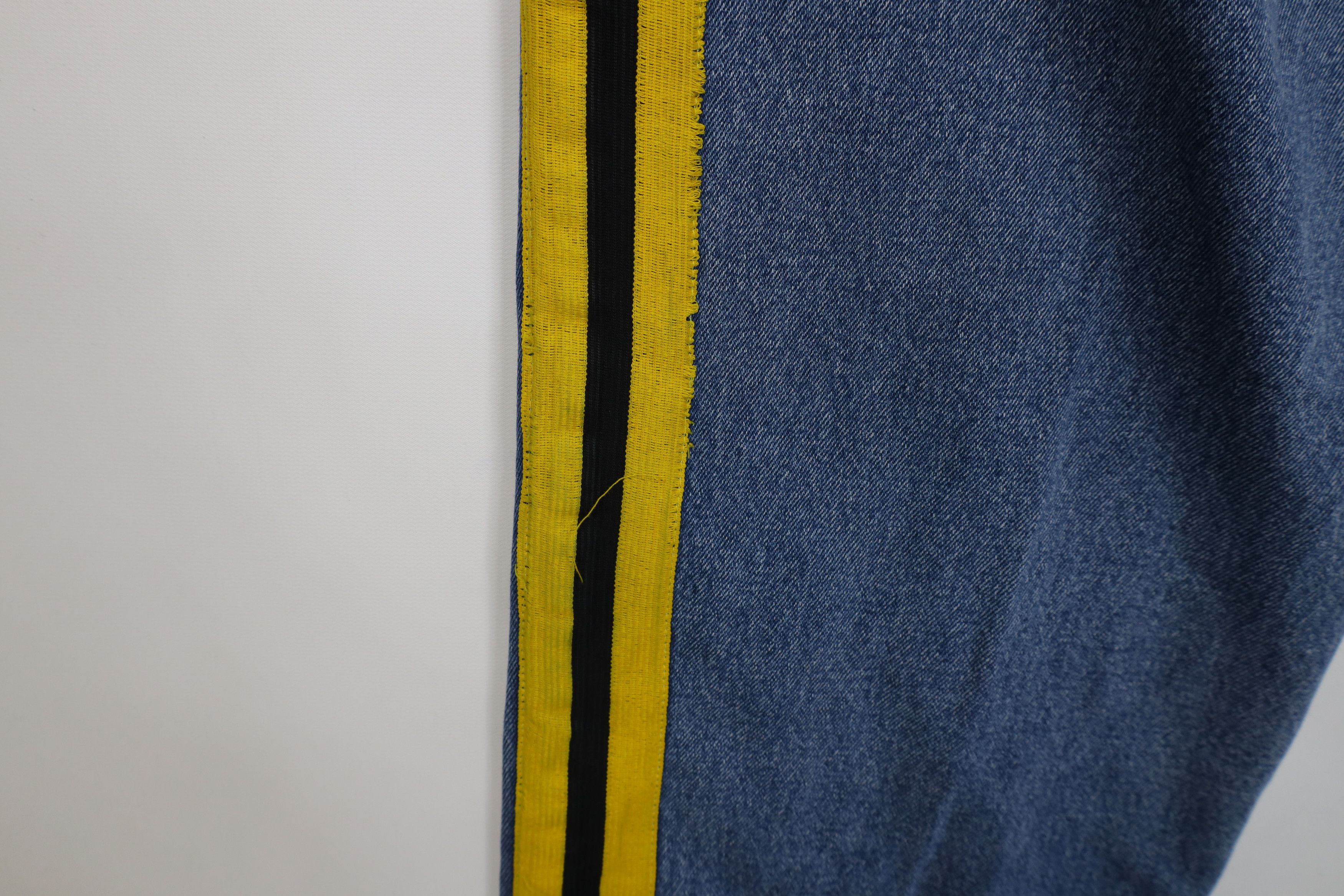 Vintage Vintage 90s Y2K Streetwear Striped Wide Leg Skateboard Jeans Size US 44 / EU 60 - 6 Thumbnail