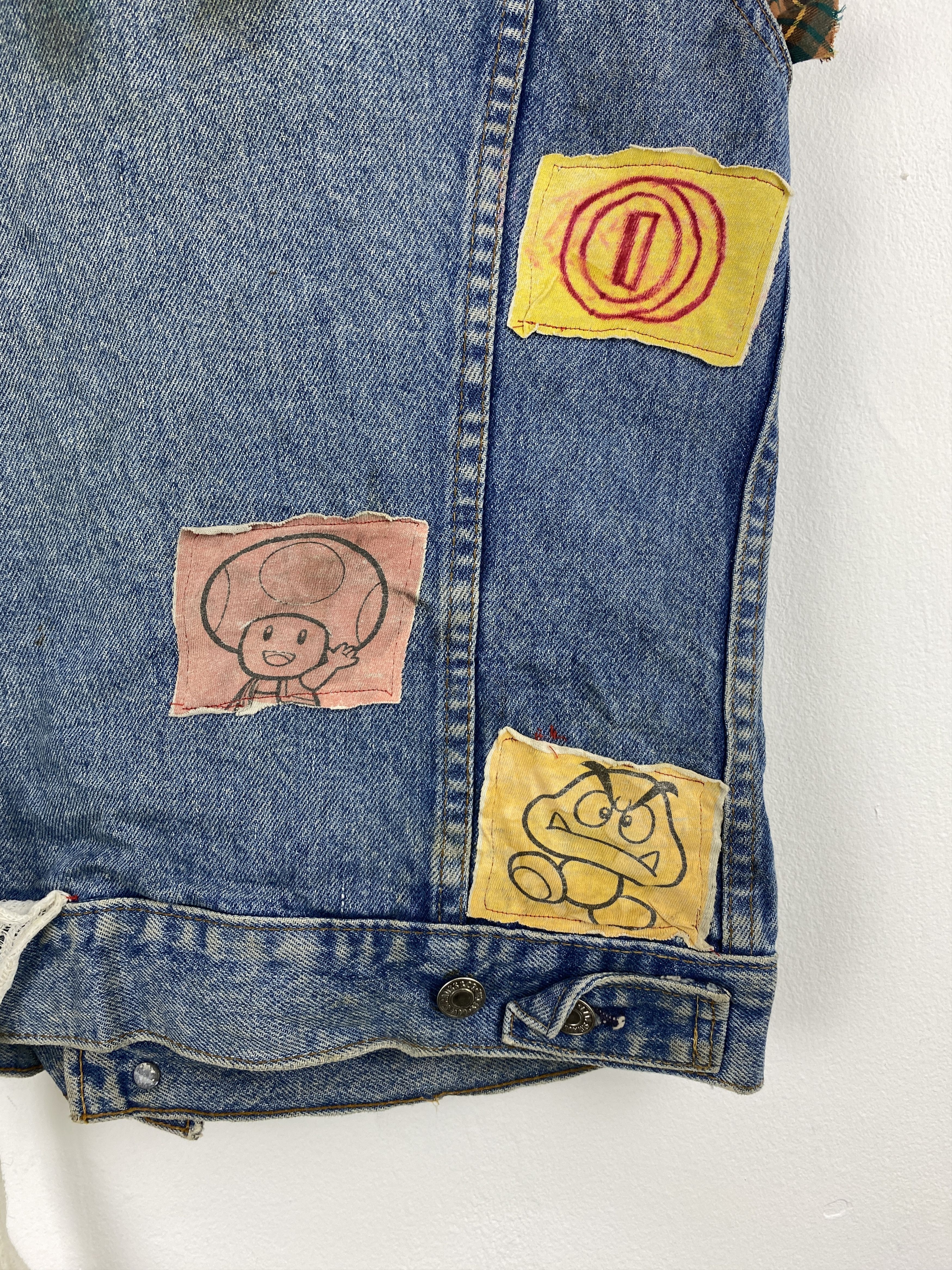 Levi's Vintage 90s Levis Sleeveless Jeans Vest J2009 Size US M / EU 48-50 / 2 - 16 Thumbnail