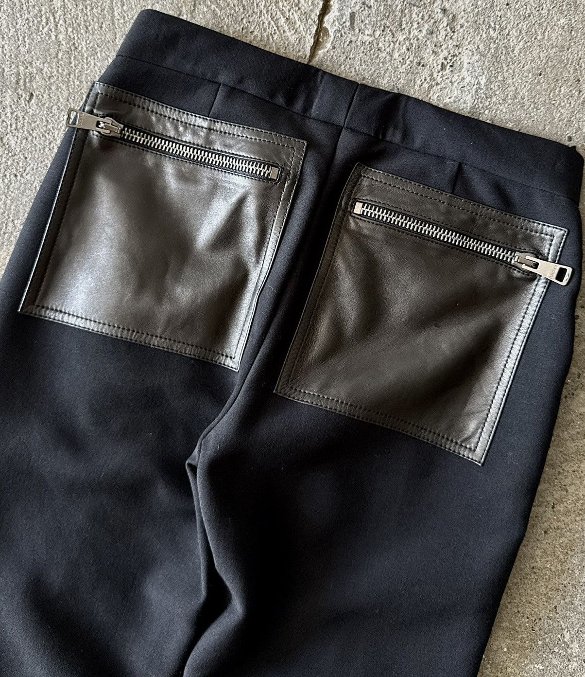 Gucci Gucci - Tom Ford - FW2001 - Zippered Leather Pants Size 26" / US 2 / IT 38 - 15 Thumbnail