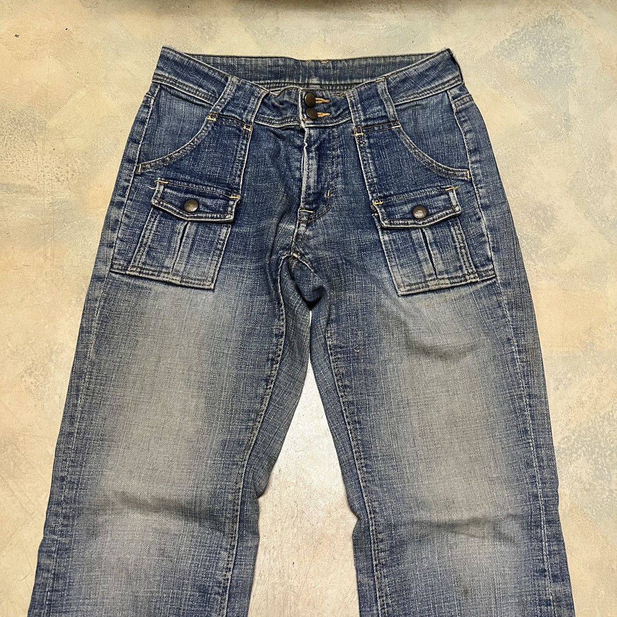 Japanese Brand × Jean Japanese Brand Bootcut Bush Pants Size US 28 / EU 44 - 3 Thumbnail