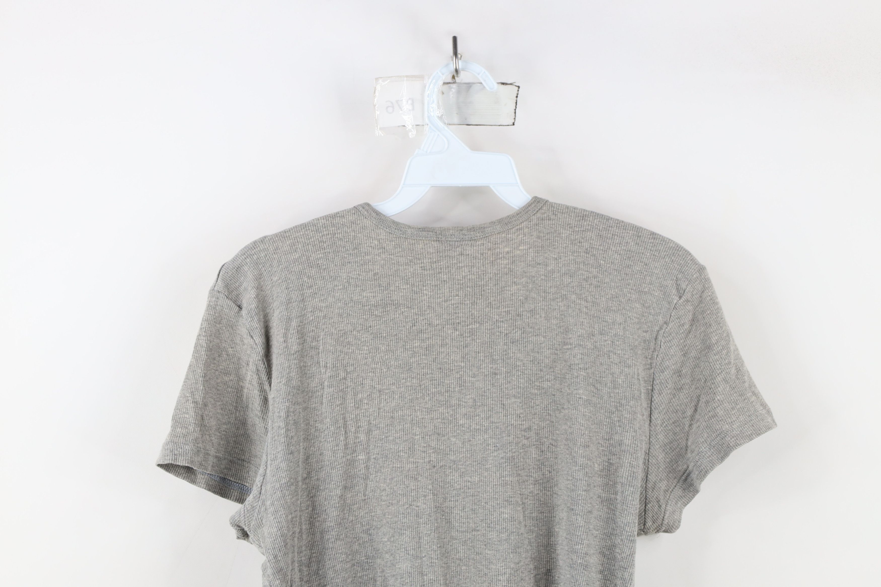 Abercrombie & Fitch × Vintage Vintage Y2K Babydoll Abercrombie & Fitch Ribbed Knit T-Shirt Size L / US 10 / IT 46 - 12 Thumbnail