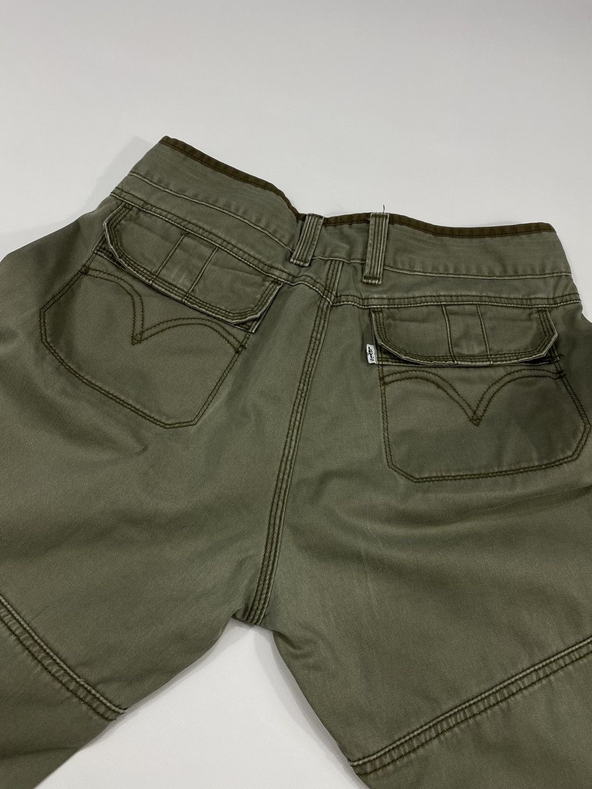 Levi's 🔥LASTDROP🔥VTG Levis Cargo Military Multipockets Khaki Shorts Size US 31 - 14 Thumbnail
