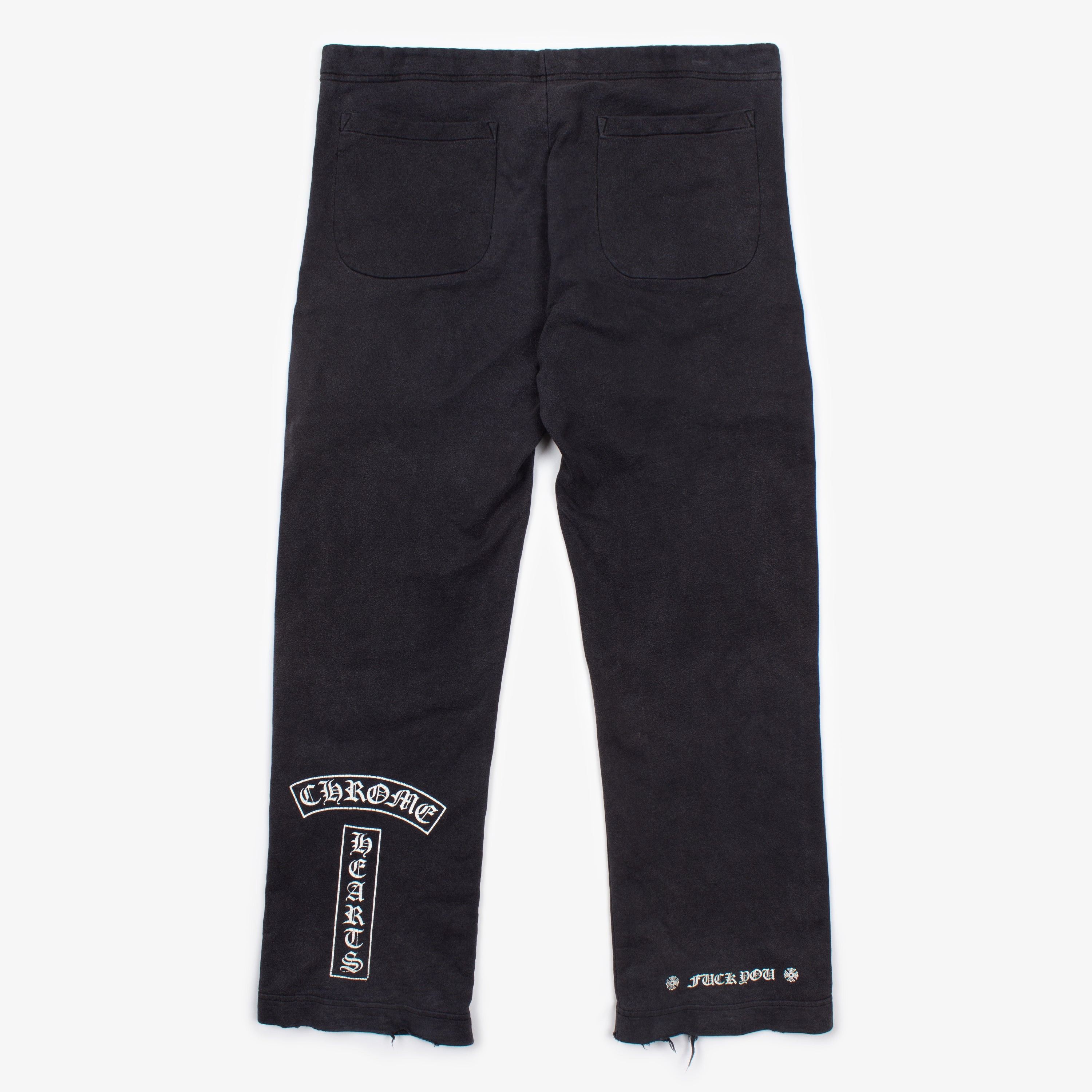 Chrome Hearts CHROME HEARTS VINTAGE CROSS SWEATPANT Size US 34 / EU 50 - 3 Thumbnail