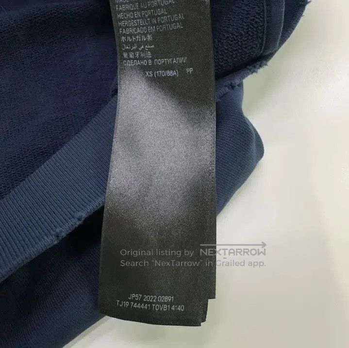 Balenciaga Balenciaga SS24 Logo Hoodie in Deep Blue. Size US XS / EU 42 / 0 - 1 Thumbnail