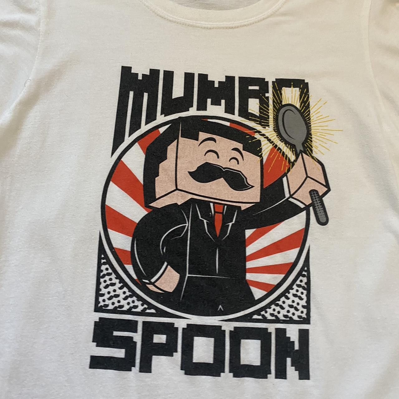 Gildan White cotton Minecraft Mumble Spoon tee Size US S / EU 44-46 / 1 - 2 Thumbnail