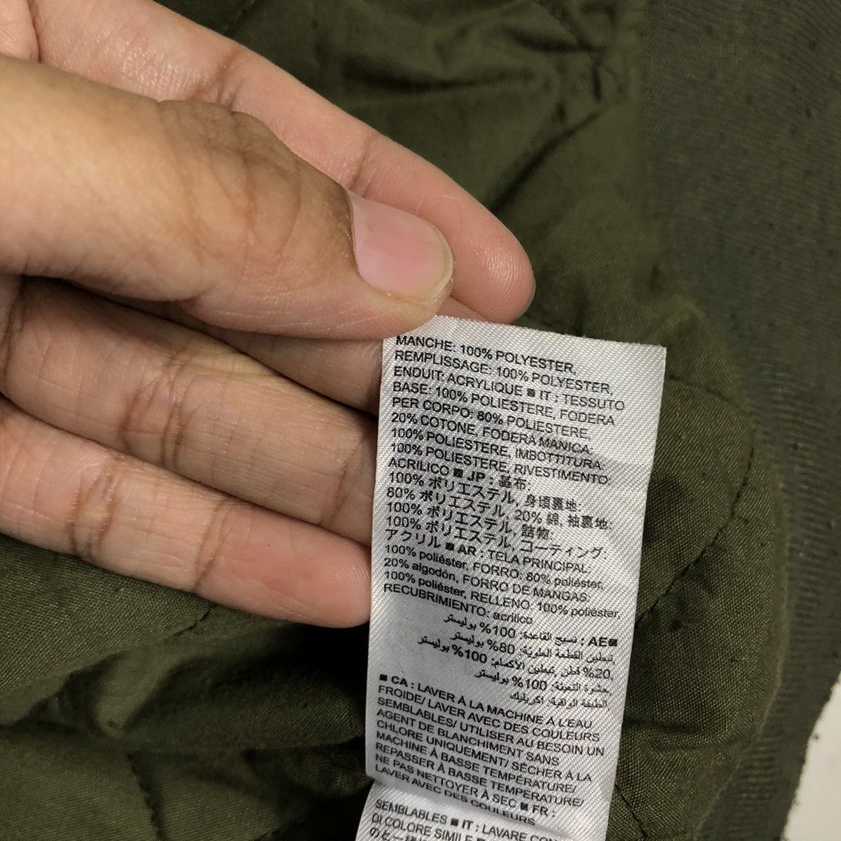 Japanese Brand 🔥Riot Riot Vintage Bomber Jacket Gap Military Colour Design Size US L / EU 52-54 / 3 - 21 Thumbnail