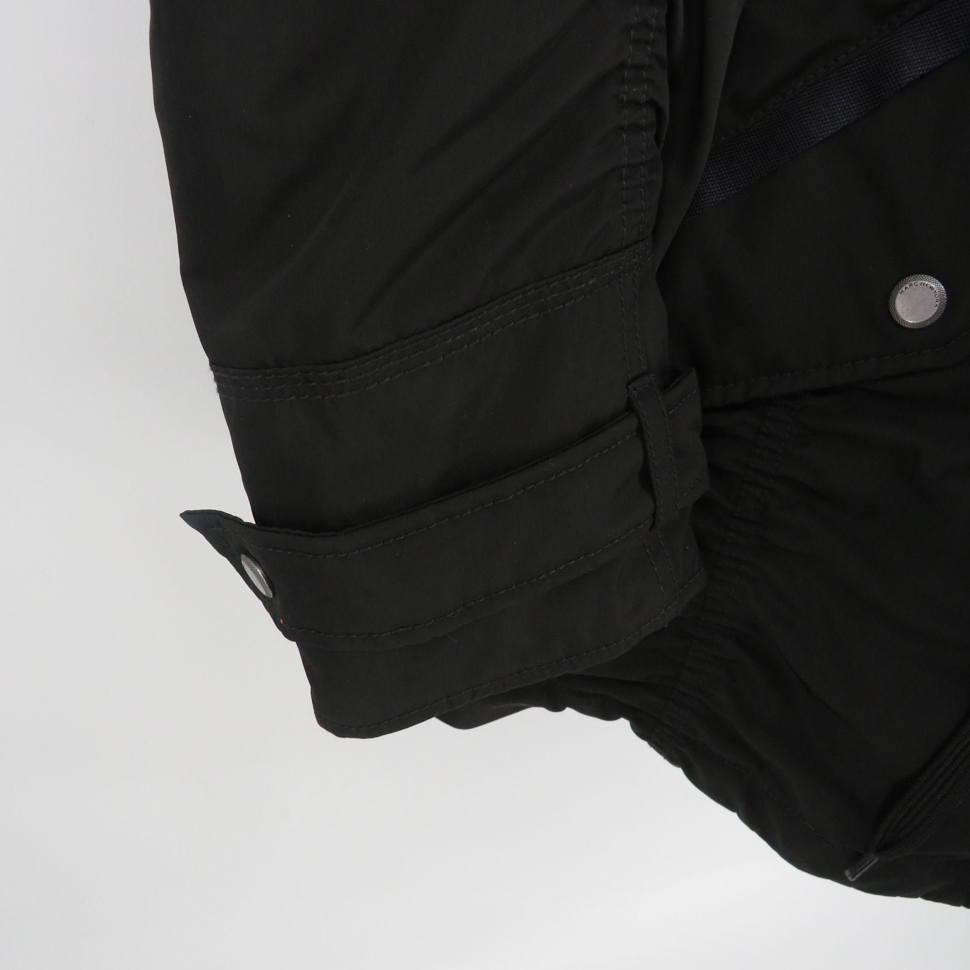 Other Marc New York Black Hooded Jacket W/ Faux Fur Collar Womens Size XS / US 0-2 / IT 36-38 - 5 Thumbnail