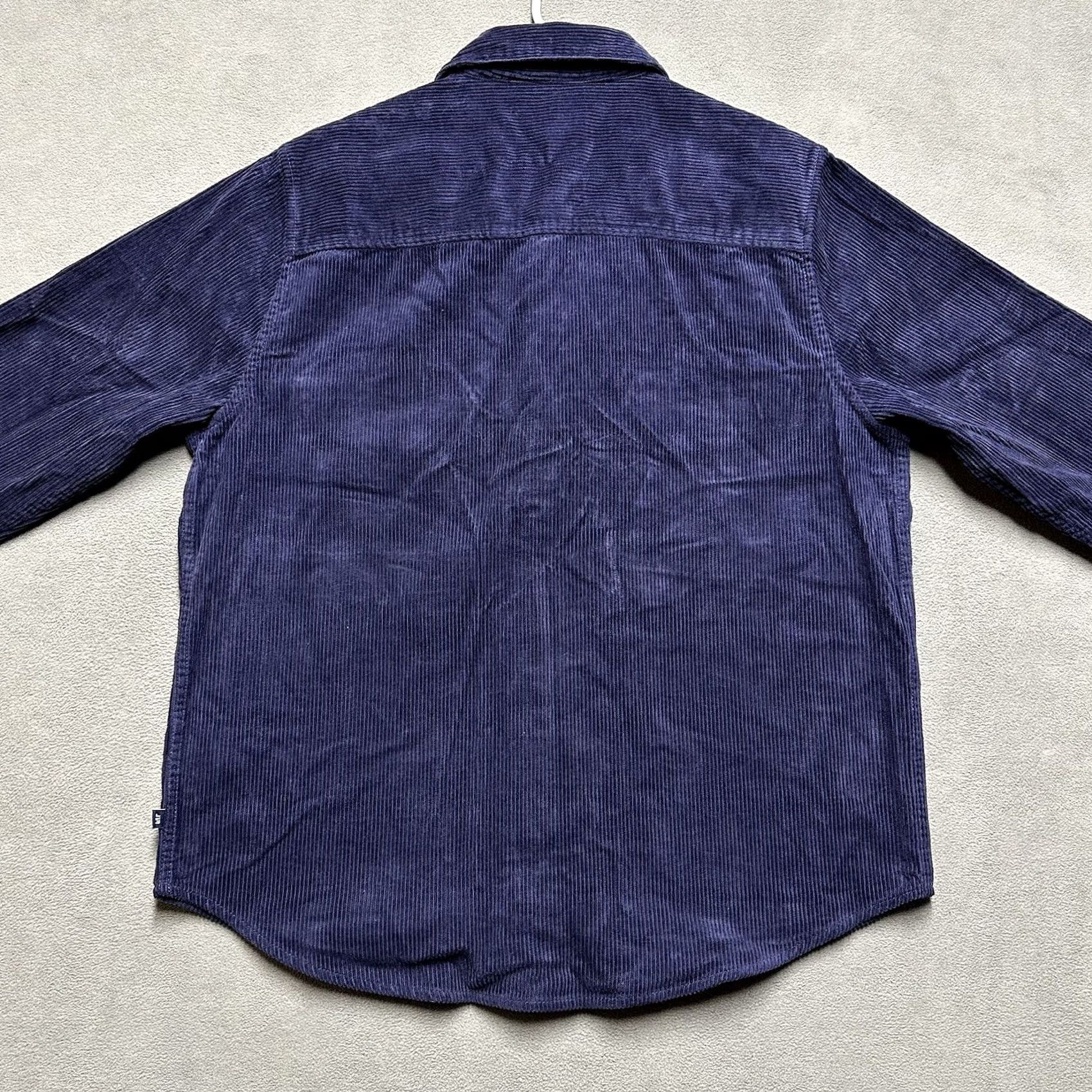 Gap GAP Shirt Mens Medium Eclipse Blue Button Up Corduroy Long Sleeve NWT Size US M / EU 48-50 / 2 - 2 Thumbnail