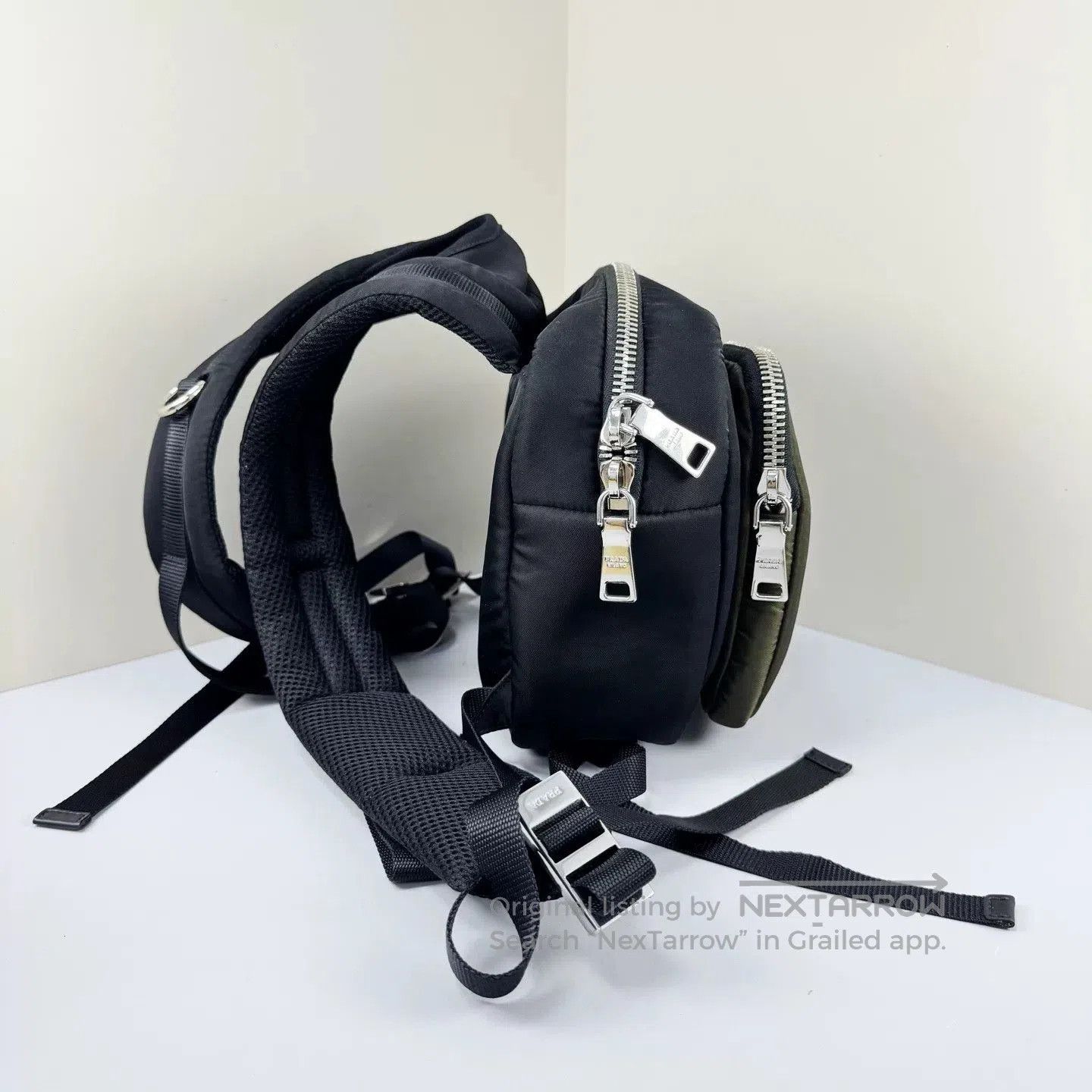 Prada Prada Runway Utility Pocket Backpack. Size ONE SIZE - 5 Thumbnail