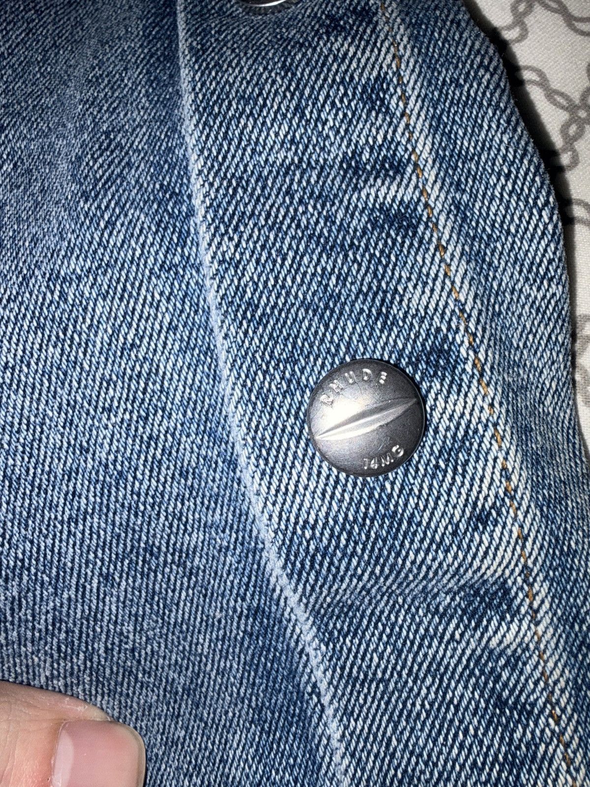 Rhude Rhude Snap Denim Size US 32 / EU 48 - 5 Thumbnail