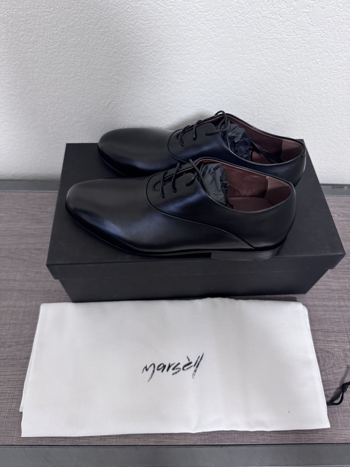 Marsell Marsell Codina Derby Black Size 40 Size US 7 / EU 40 - 7 Thumbnail