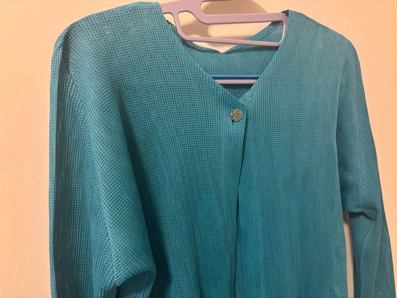 Issey Miyake issey miyake size:3 Blue coat 2506-Nextarrow Size XXS / US 00 / IT 34 - 2 Thumbnail