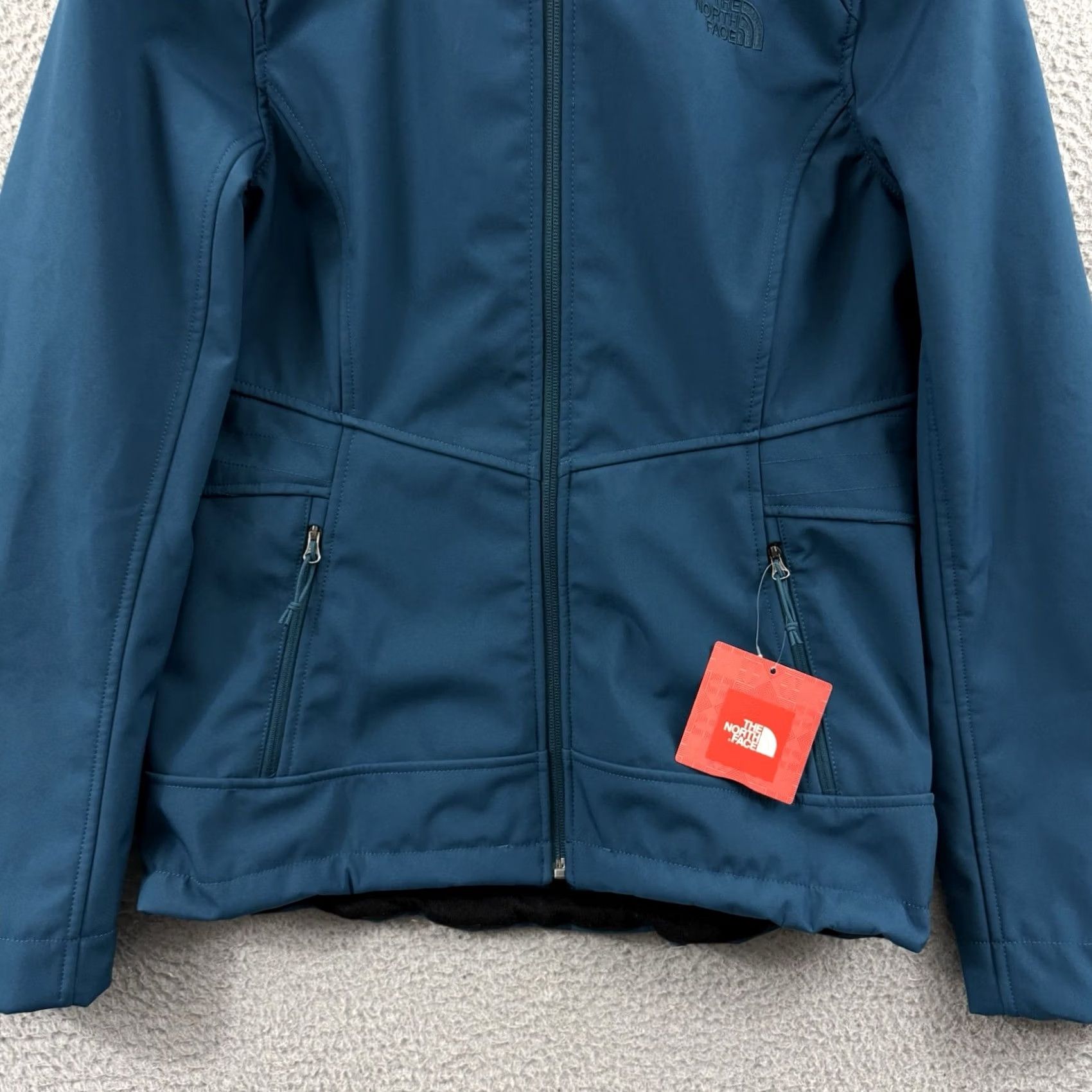 The North Face VINTAGE The North Face Jacket Women S Blue Fleece Zip Prussian Windwall Outdoor NWT Size S / US 4 / IT 40 - 2 Thumbnail