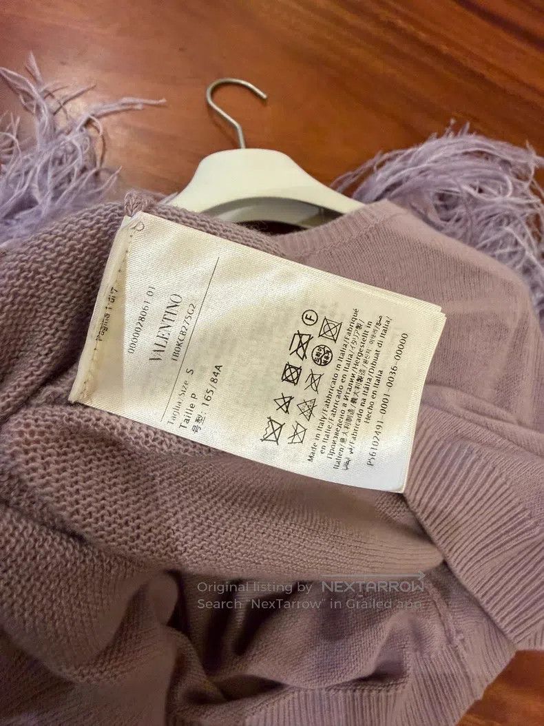 Valentino Valentino Feather sweater Size S / US 4 / IT 40 - 6 Thumbnail