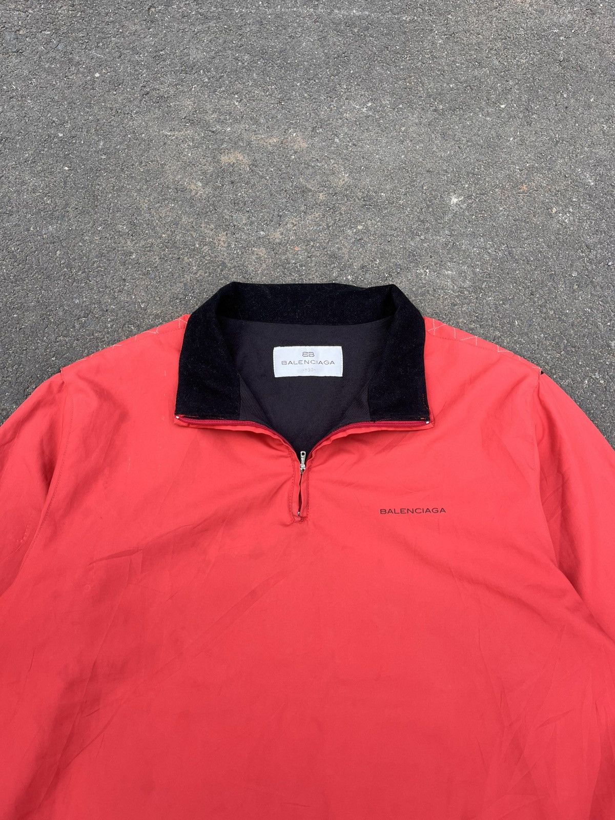 Balenciaga Balenciaga Paris Halfzip Jacket Size US L / EU 52-54 / 3 - 5 Thumbnail