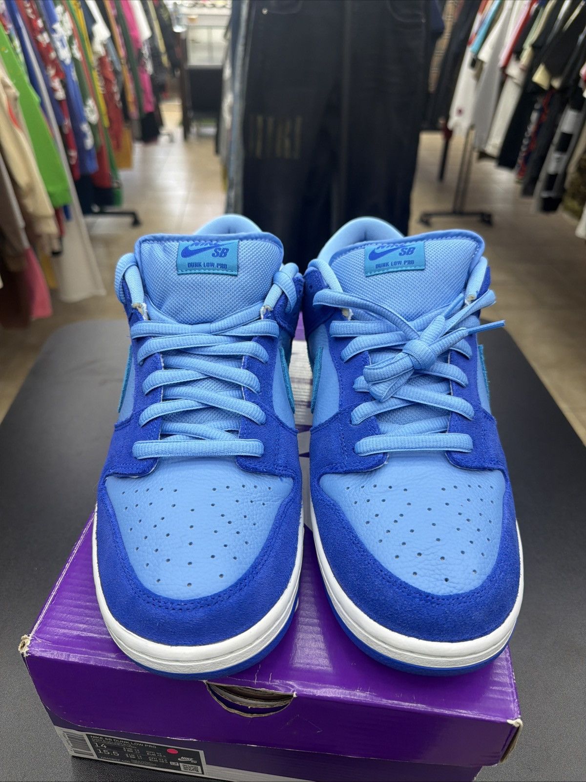 Nike SB Nike SB Dunk Low Pro Blue Raspberry Fruity Pack size 14 Size US 14 / EU 47 - 5 Thumbnail