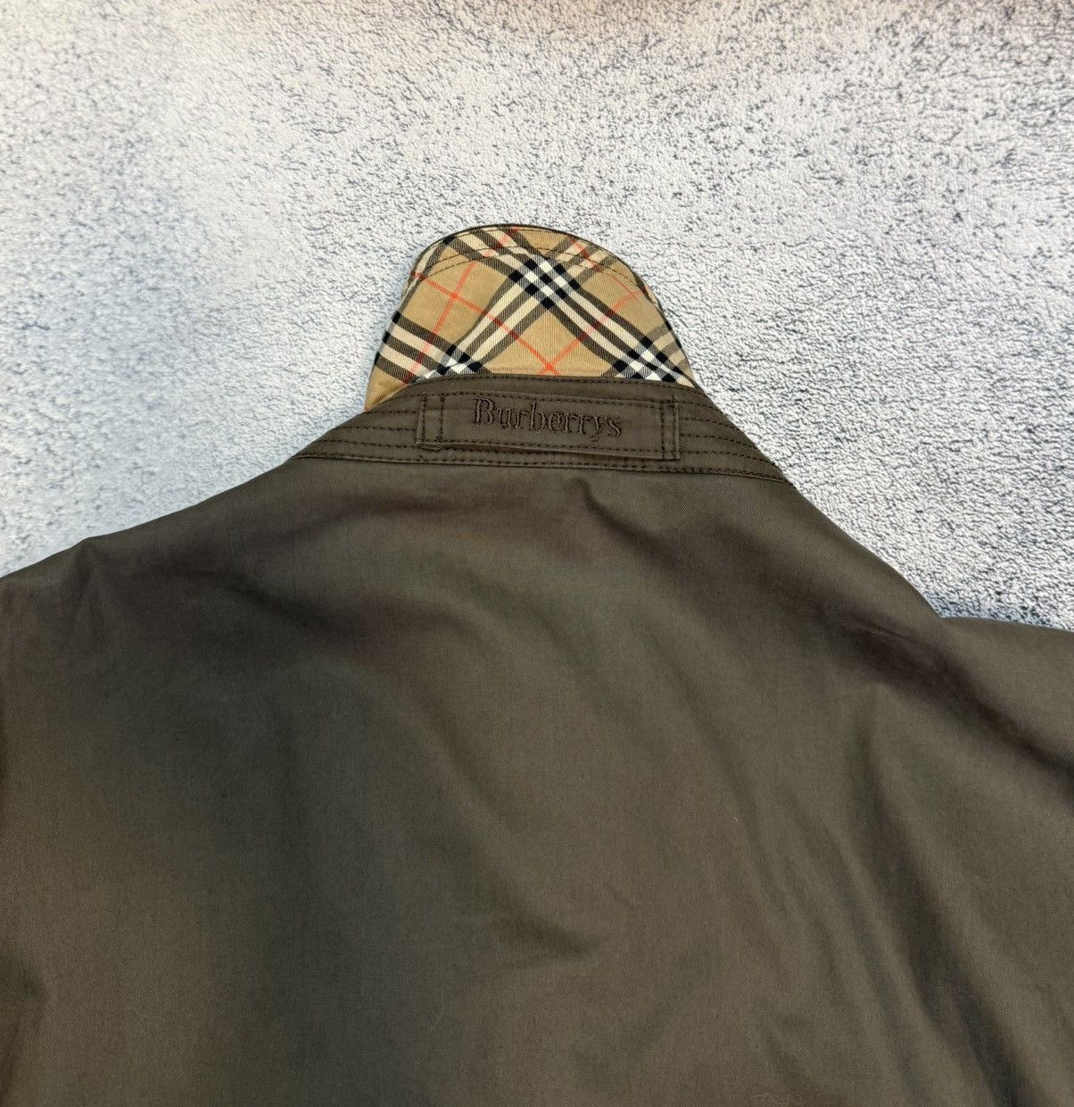 Burberry Burberrys Mens Vintage Brown Jacket Nova Check Lined 56 Coat Size US XL / EU 56 / 4 - 14 Thumbnail
