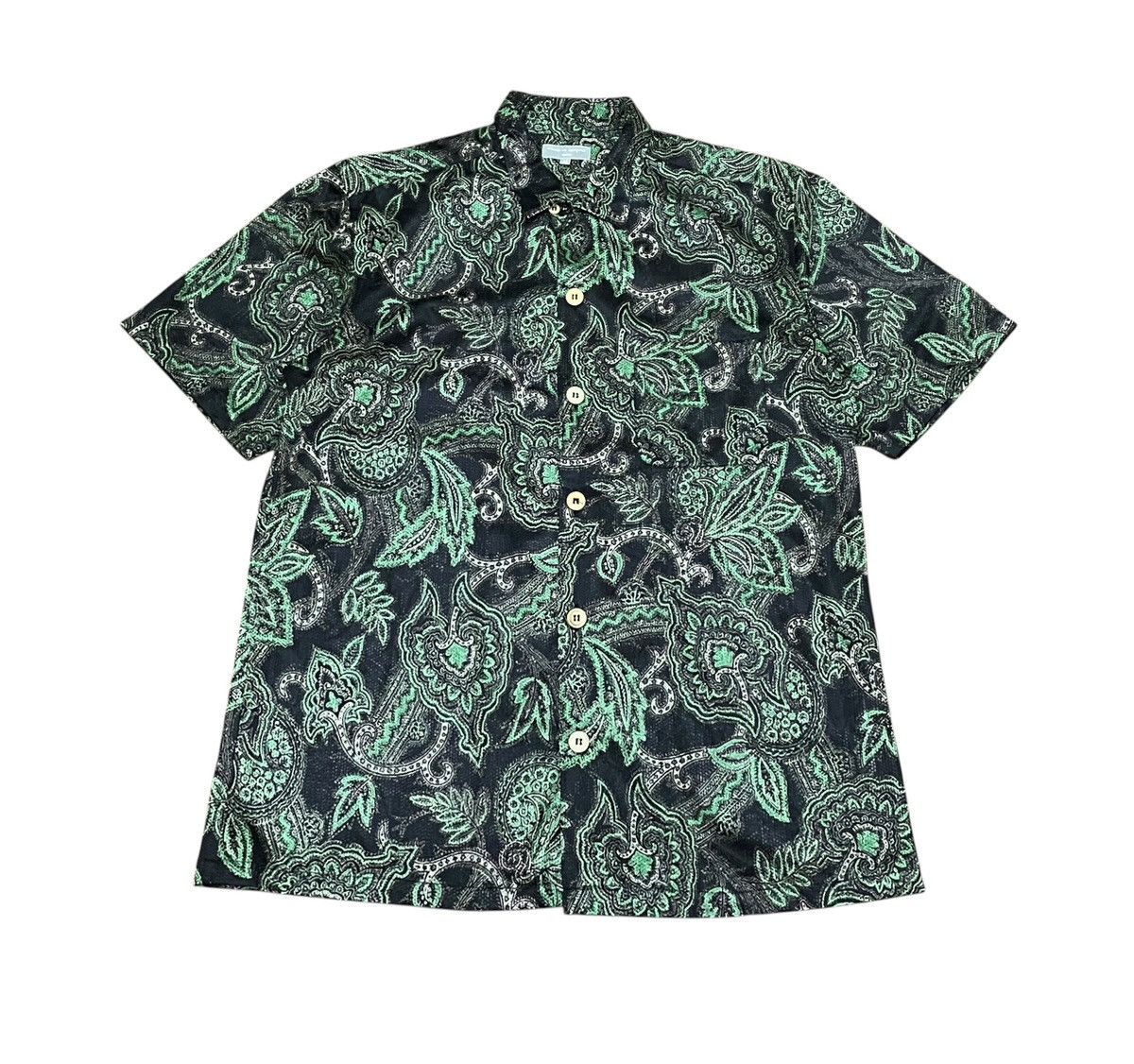 Comme des Garcons Homme Rare Vintage Comme Des Garcons Homme Paisley Shirt 1990s Size US M / EU 48-50 / 2 - 1 Thumbnail