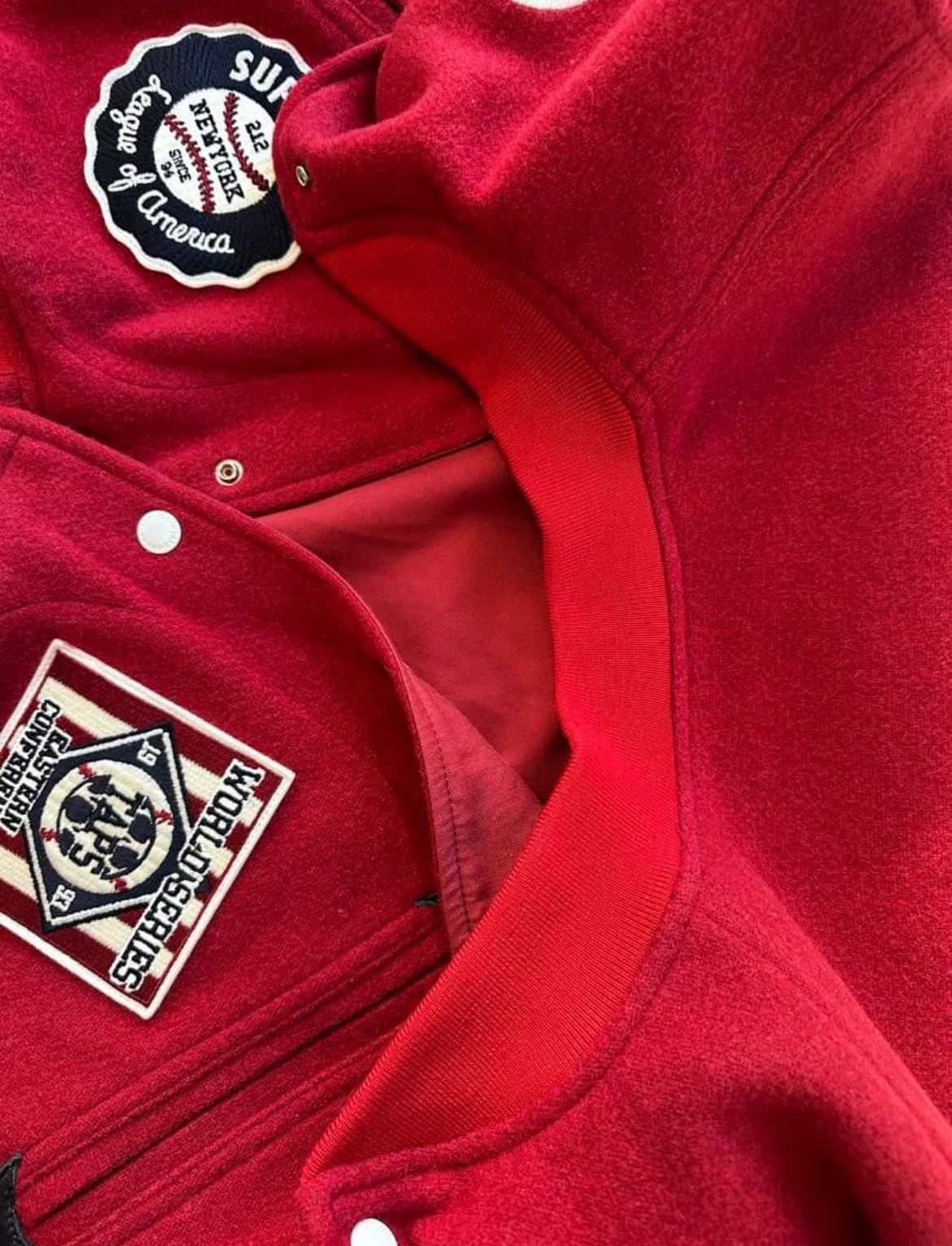 Supreme × Wtaps 2009 Wtaps x Supreme Varsity Jacket Size US M / EU 48-50 / 2 - 6 Thumbnail