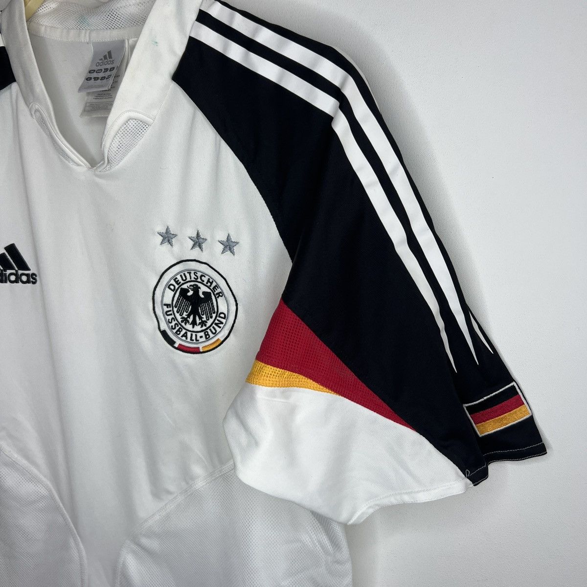 Adidas × Vintage VINTAGE 90S ADIDAS GERMANY JERSEY SOCCER FOOTBALL BLOKE CORE Size US M / EU 48-50 / 2 - 4 Thumbnail