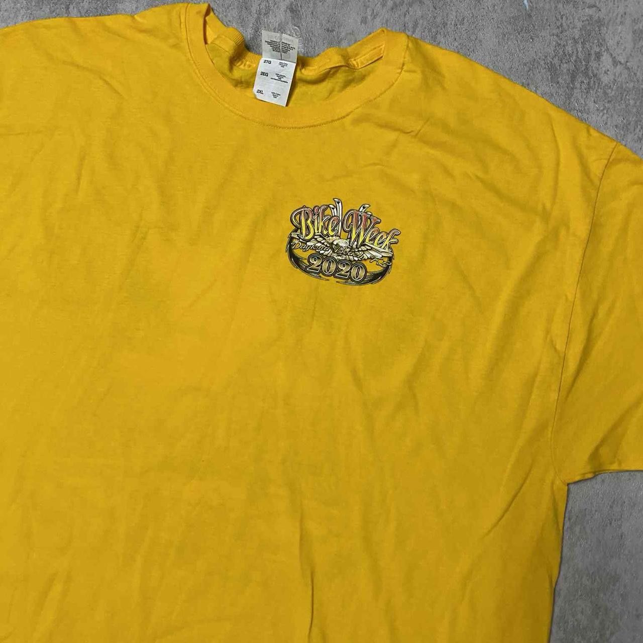 Other 2020 Wicked Horse yellow cotton T-shirt #bikerstyle Size US XXL / EU 58 / 5 - 2 Thumbnail