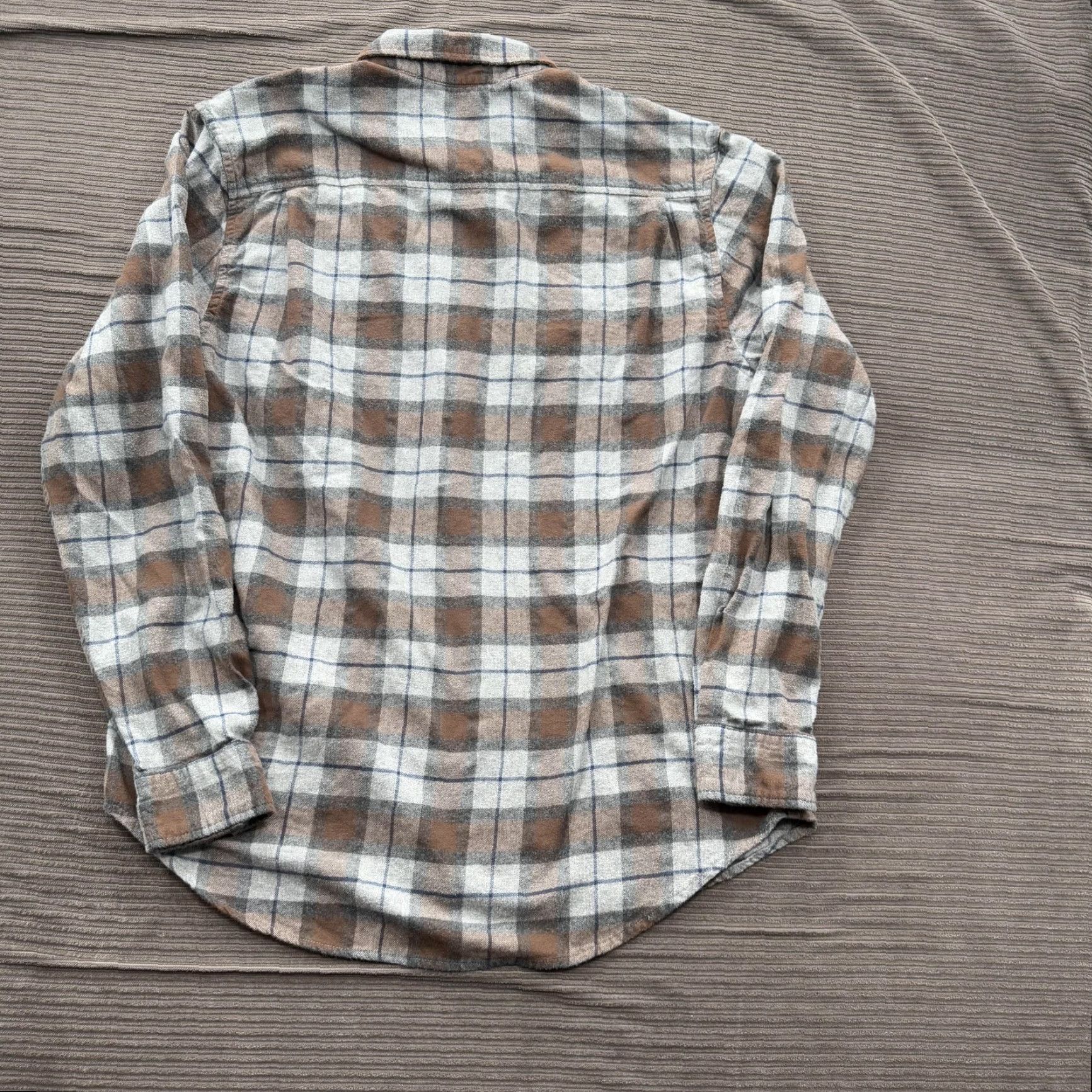 Vintage Bridge & Burn Shirt Mens XL Plaid Flannel Standard Fit Button Down Casual Size US XL / EU 56 / 4 - 2 Thumbnail