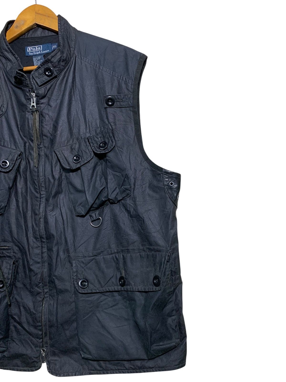 Polo Ralph Lauren 🔥POLO RL UTILITY VEST JACKETS LEATHER PARTS Size US XL / EU 56 / 4 - 3 Thumbnail