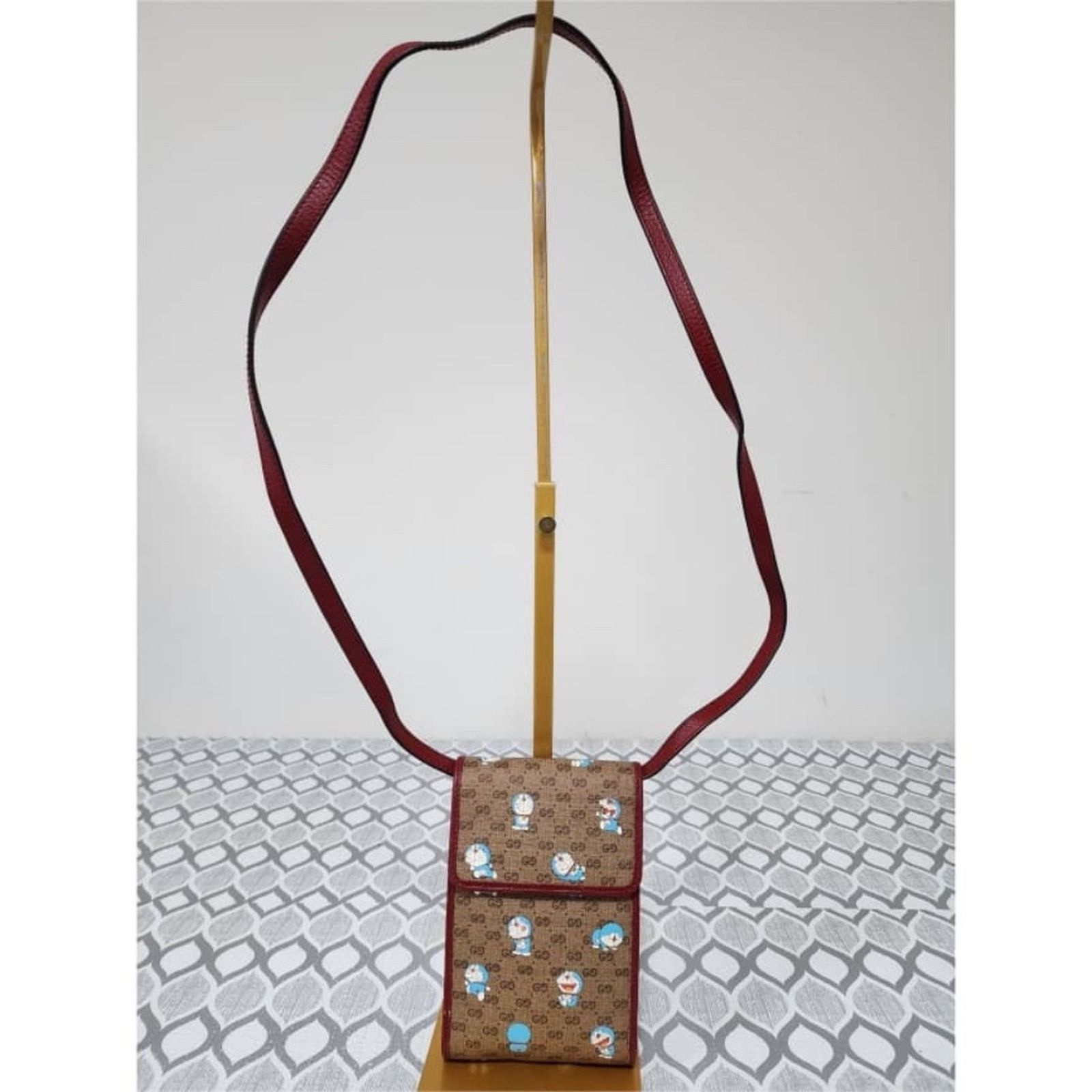 Gucci GUCCI X DORAEMON Mini GG Supreme Monogram Mini Crossbody Bag Size ONE SIZE - 1 Thumbnail