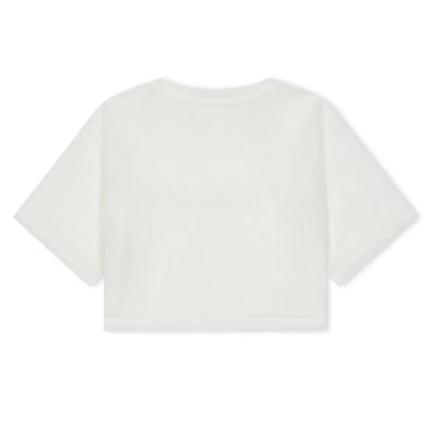 Off-White o1g2r1mq1224 Cropped T Shirt in White Size XS / US 0-2 / IT 36-38 - 2 Thumbnail