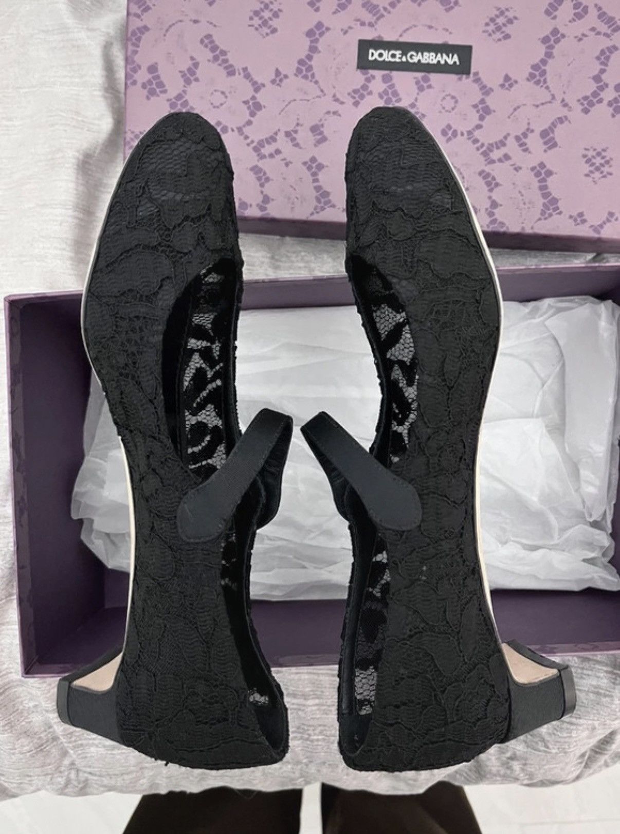 Dolce & Gabbana Dolce & Gabbana lace flats Size US 7 / IT 37 - 5 Thumbnail