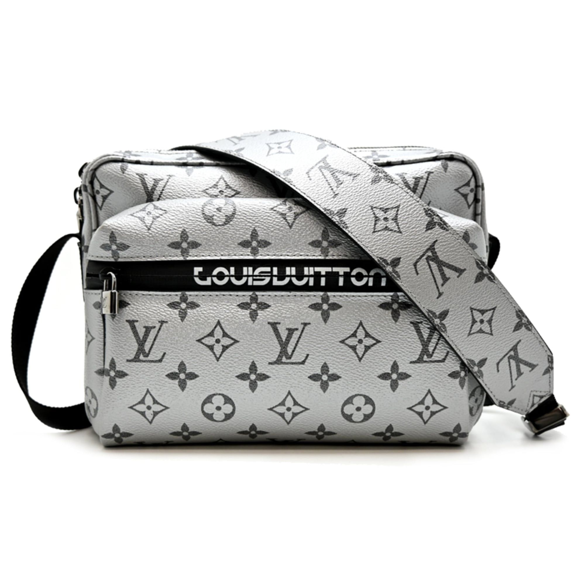 Louis Vuitton Louis Vuitton Reflect Messenger PM Women's/Men's Shoulder Bag M43859 (Discontinued) Monogram Canvas Silver Size ONE SIZE - 1 Thumbnail