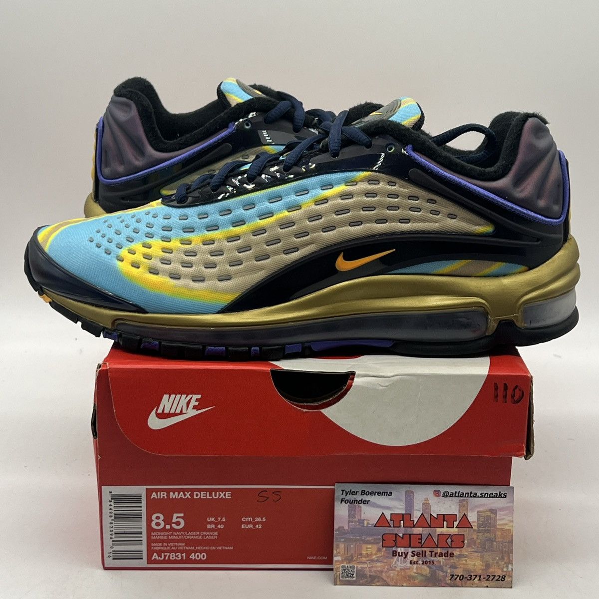 Air max deluxe midnight navy
