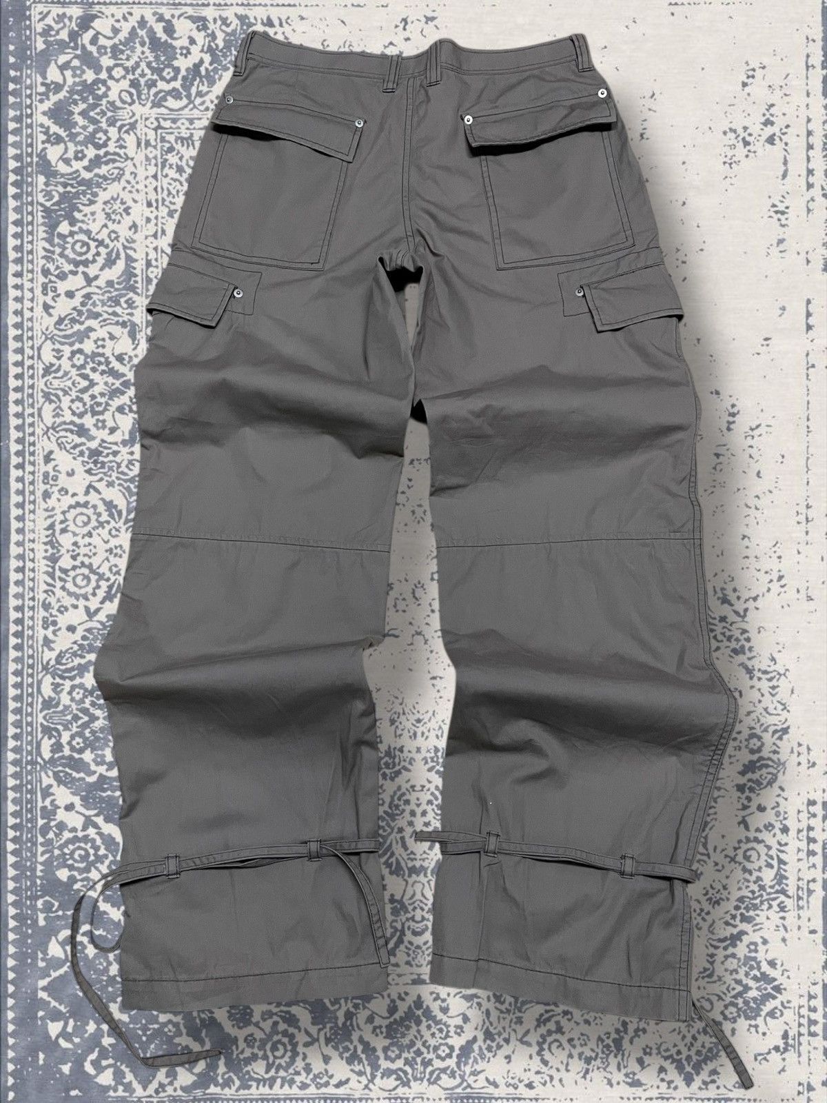 Designer × Japanese Brand × Vintage Vintage 1990s Japan Designer On Board Parachute Cargo Pant Size US 31 - 8 Thumbnail