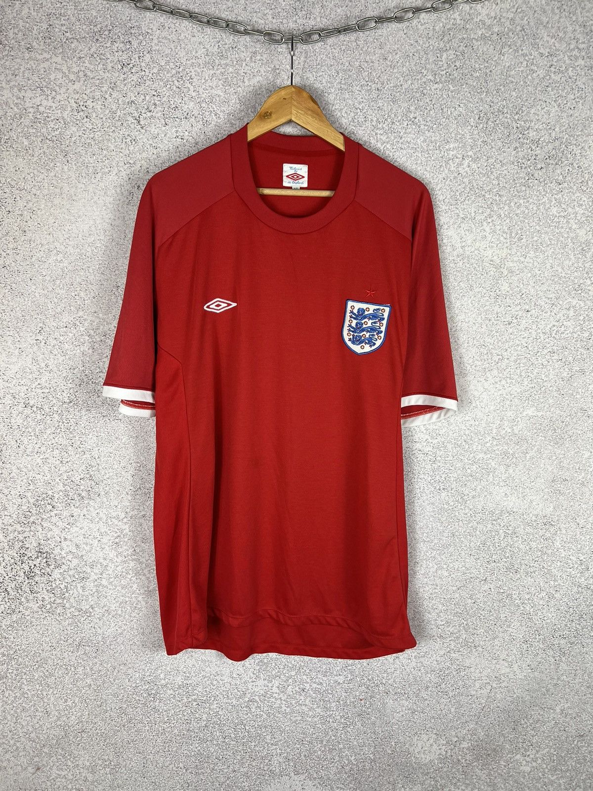 Umbro Vintage Umbro England National Team Away Jersey Size US XXL / EU 58 / 5 - 1 Thumbnail