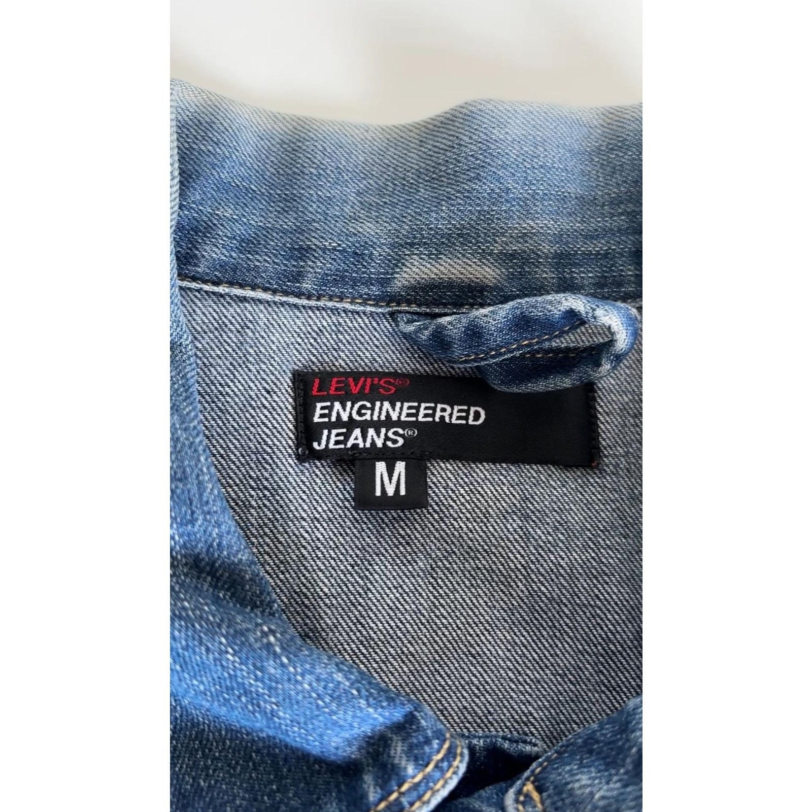 Japanese Brand × Levi's × Levi's Vintage Clothing Vintage Levi's Engineered Jeans Jacket Rare Cinch Denim Y2K Size US M / EU 48-50 / 2 - 9 Thumbnail