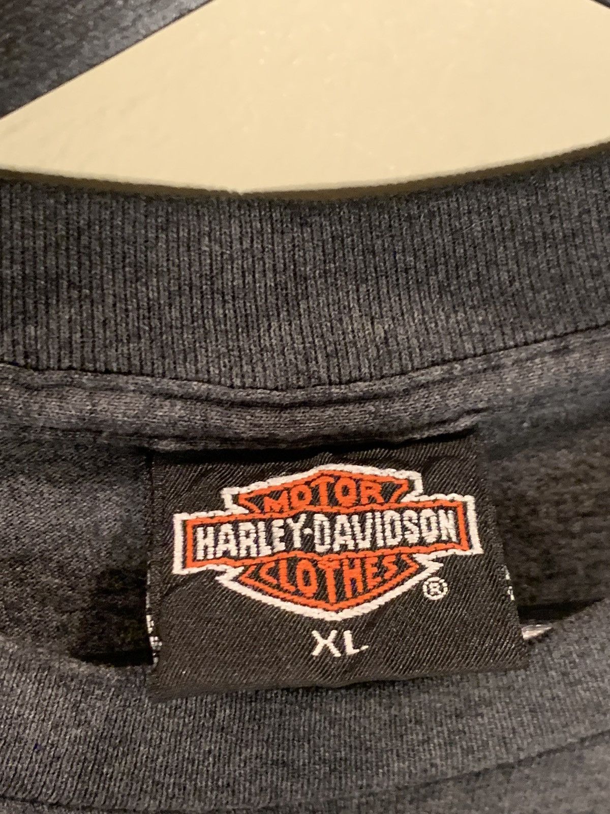 Harley Davidson × Vintage *RARE* Vintage 1990 3D Emblem Harley Davidson Eagle T-Shirt Size US XL / EU 56 / 4 - 8 Thumbnail