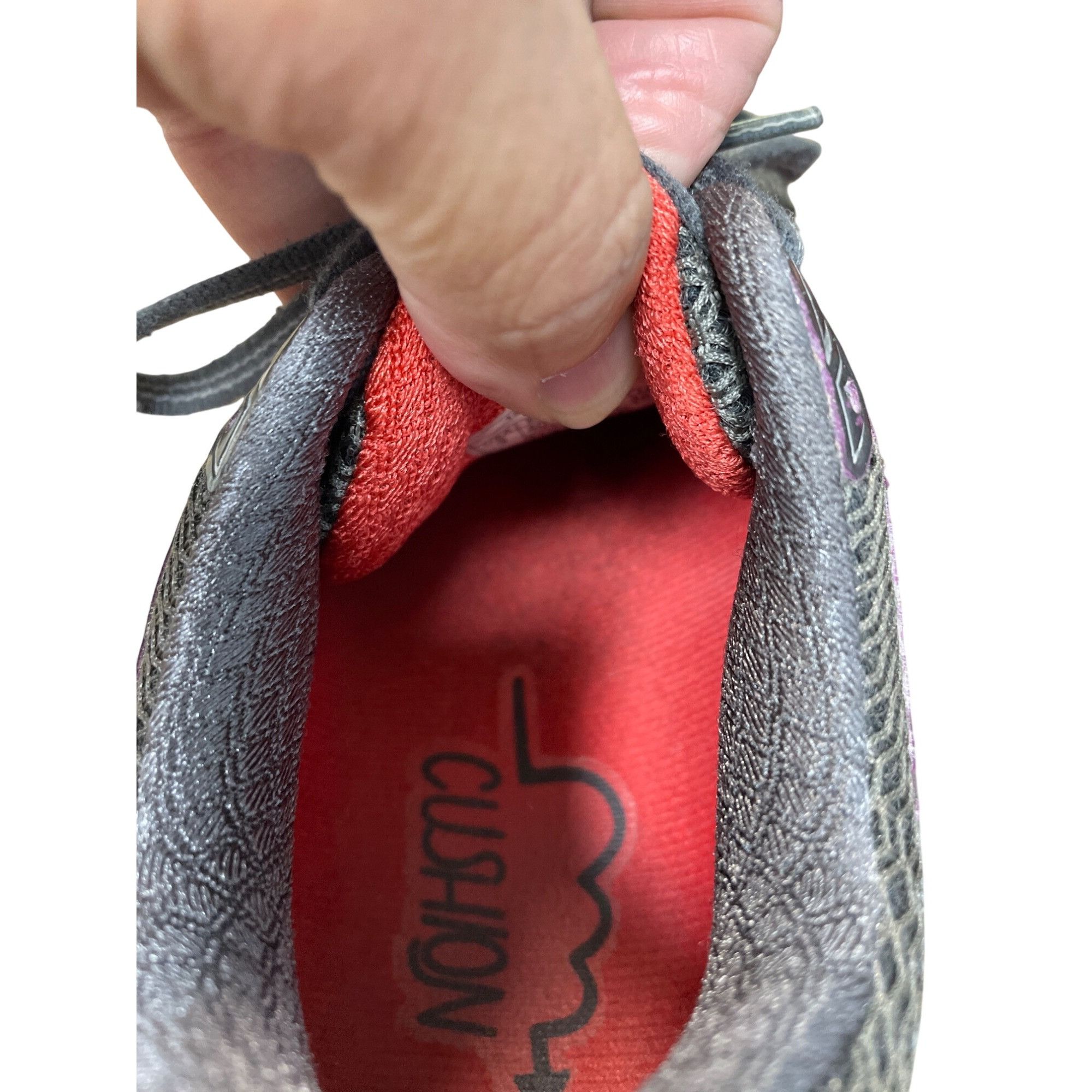 Asics Brooks GTS 17 Womans pink gray running sneakers SZ 9D SKU 94 Size US 9 / IT 39 - 8 Thumbnail