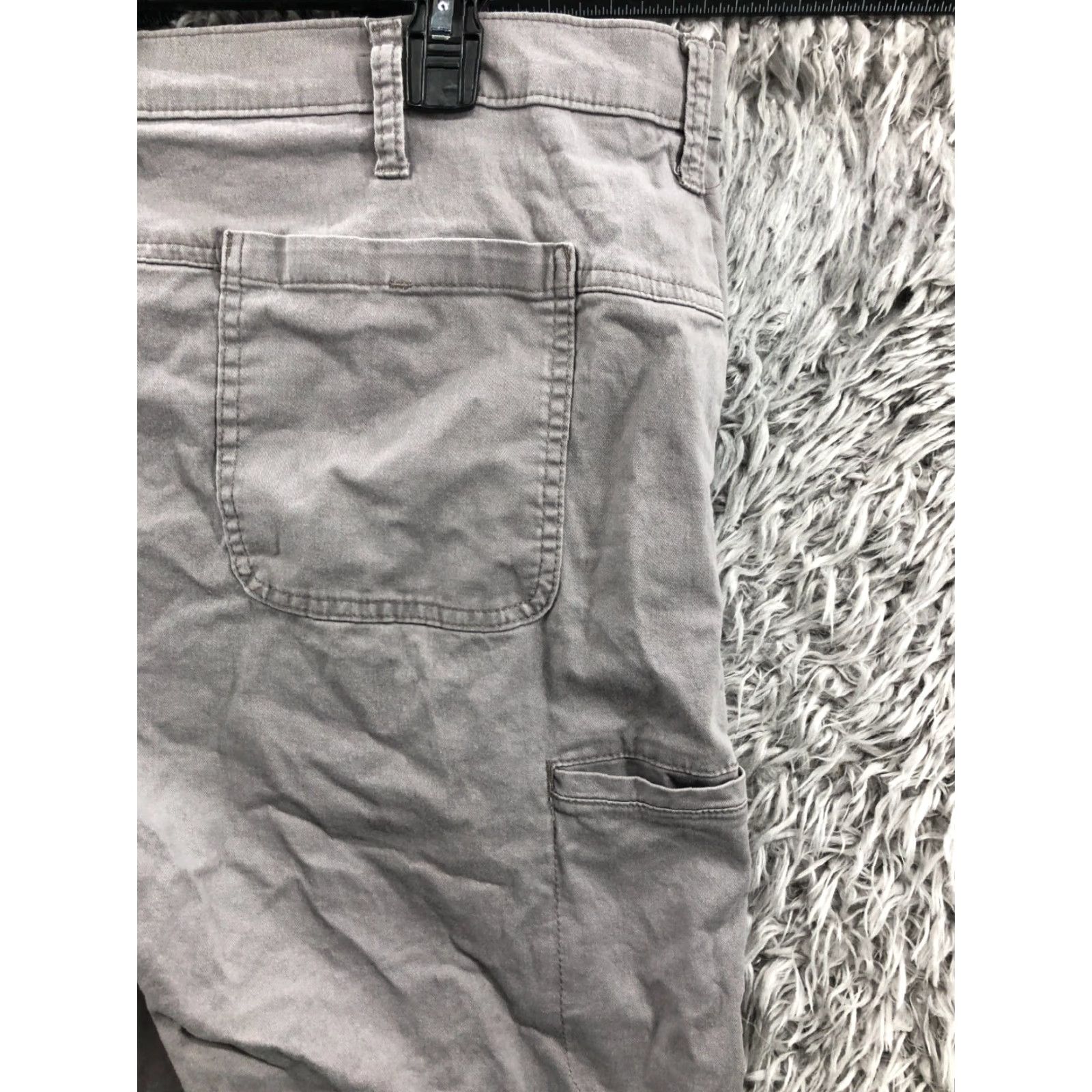 Wrangler Wrangler Cargo Shorts Mens Size 42 Mid Rise Medium Wash Gray Size US 42 / EU 58 - 6 Thumbnail