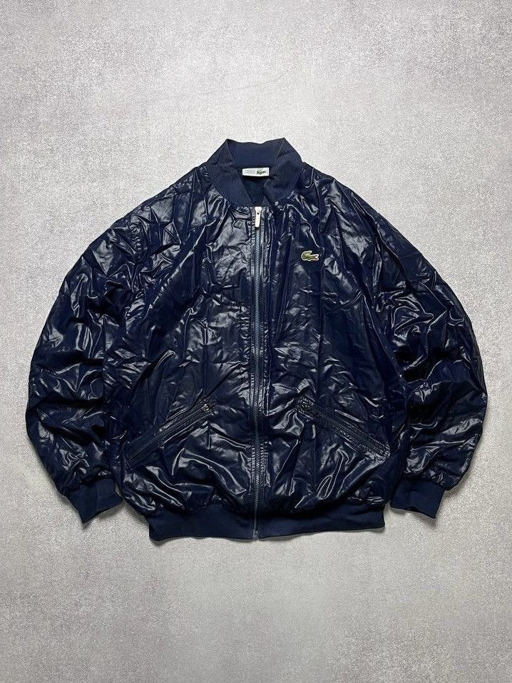 Lacoste VINTAGE LACOSTE NYLON BOMBER JACKET RARE L Size US L / EU 52-54 / 3 - 1 Thumbnail