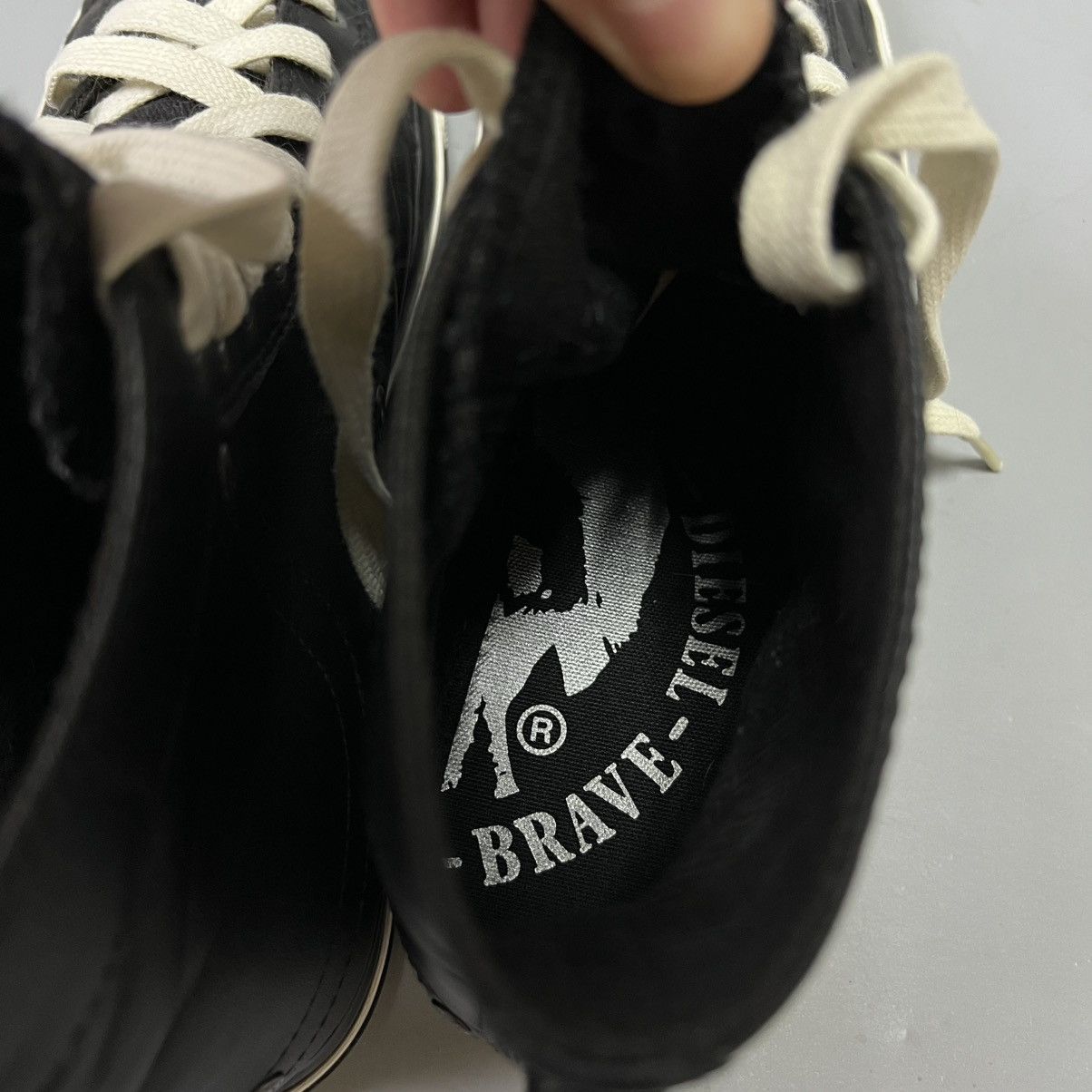 Diesel Diesel Avant Garde Leather Shoes y2k high trainers vintage Size US 12 / EU 45 - 21 Thumbnail