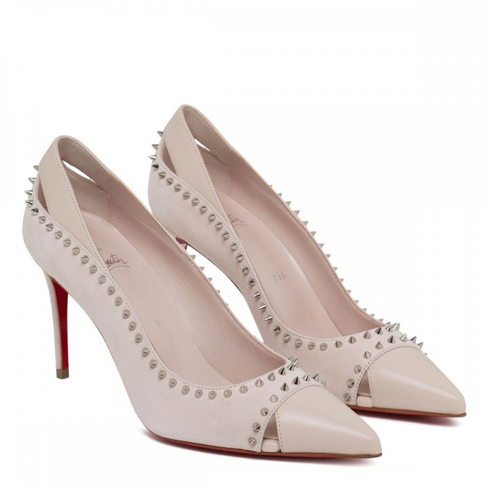 o1s1wg110225 Heels in White